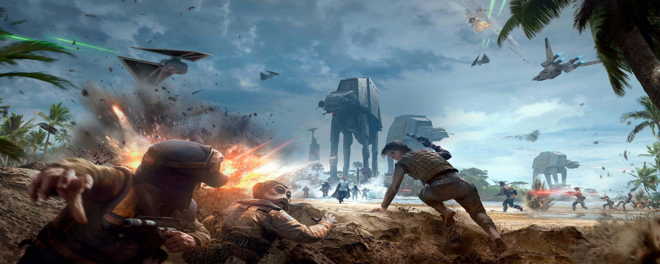 star wars battlefront 2 - captură de ecran Fundal