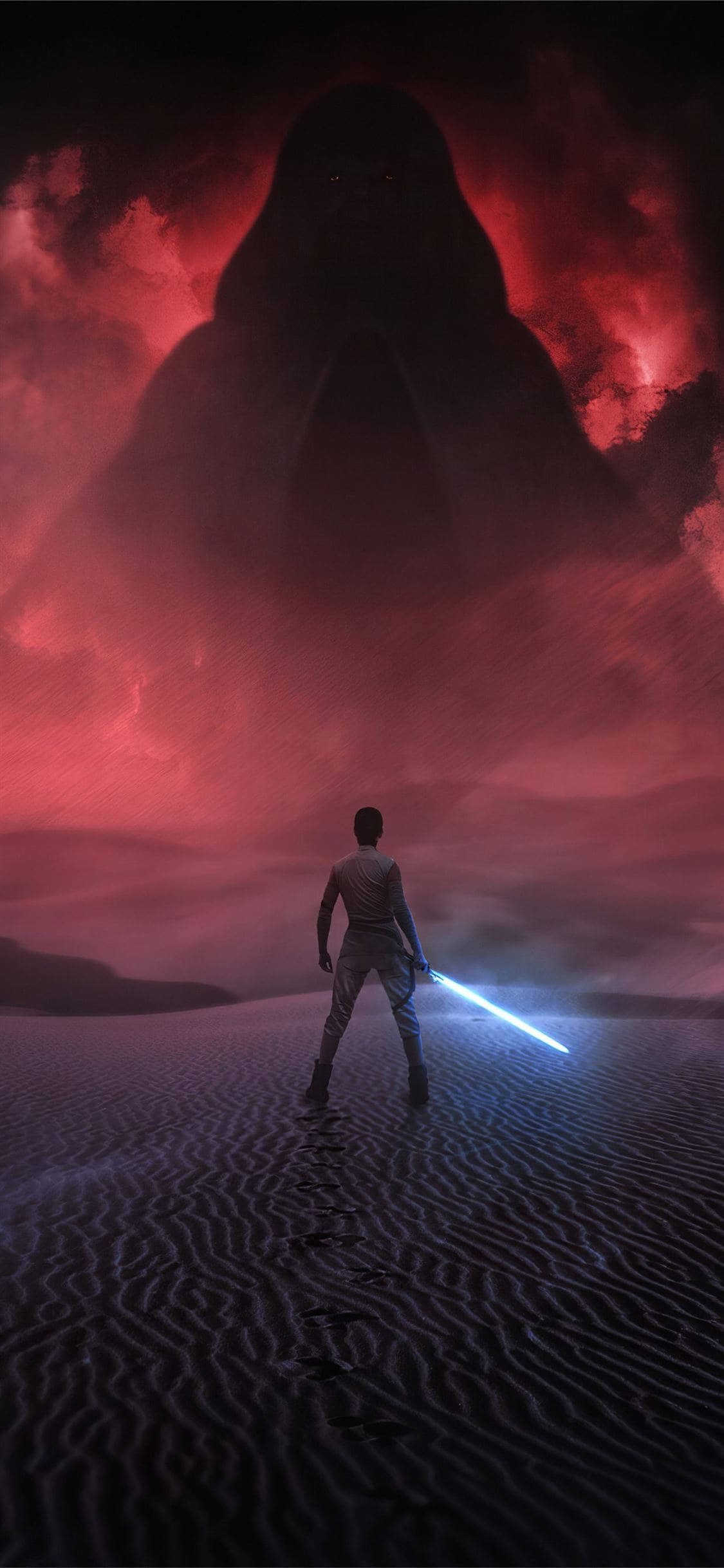 Star Wars iPhone 6 Plus Rey Skywalker Fundal