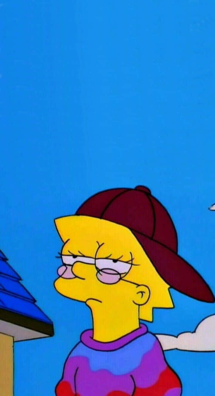 Stare de spirit estetică Lisa Simpson Fundal