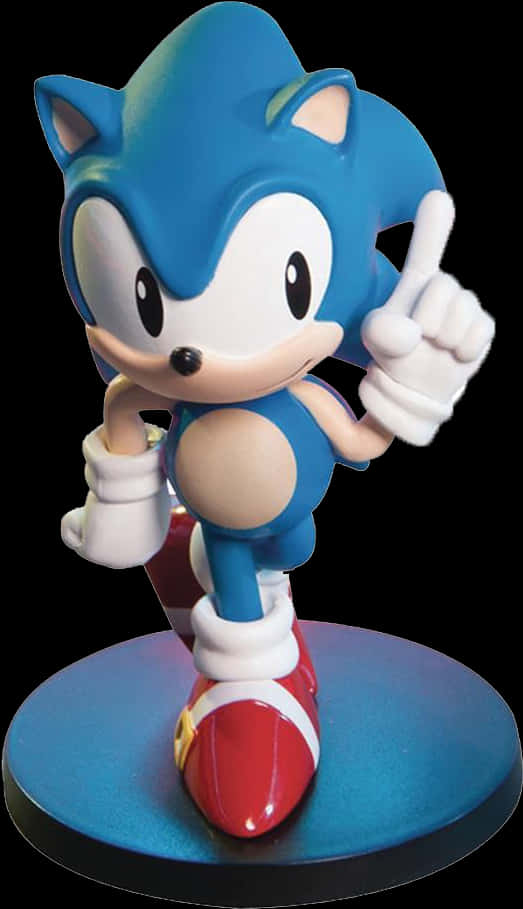 Statuie Sonic The Hedgehog Fundal
