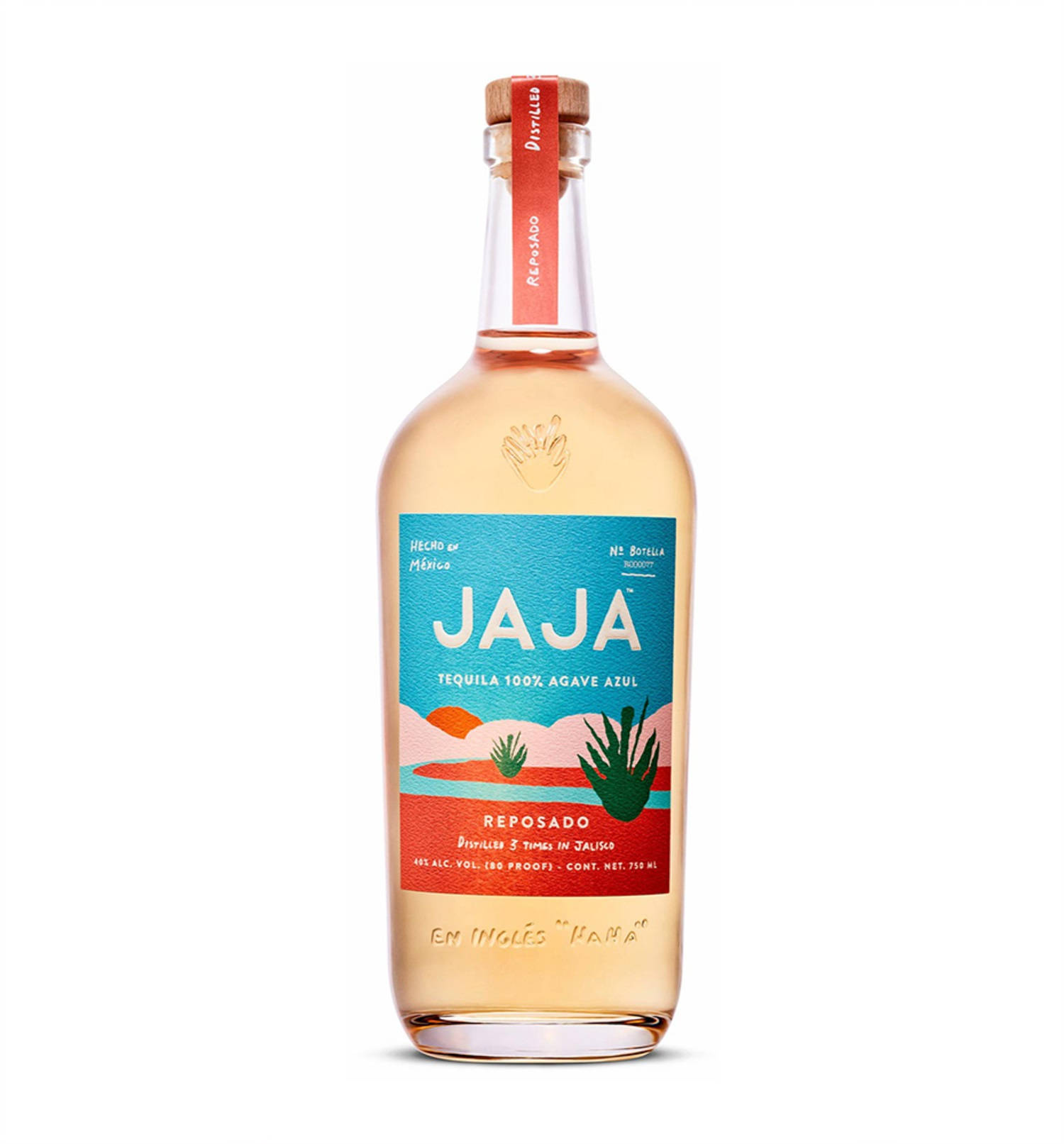 Sticlă JAJA Tequila Reposado - Spirit Premium de Calitate Fundal