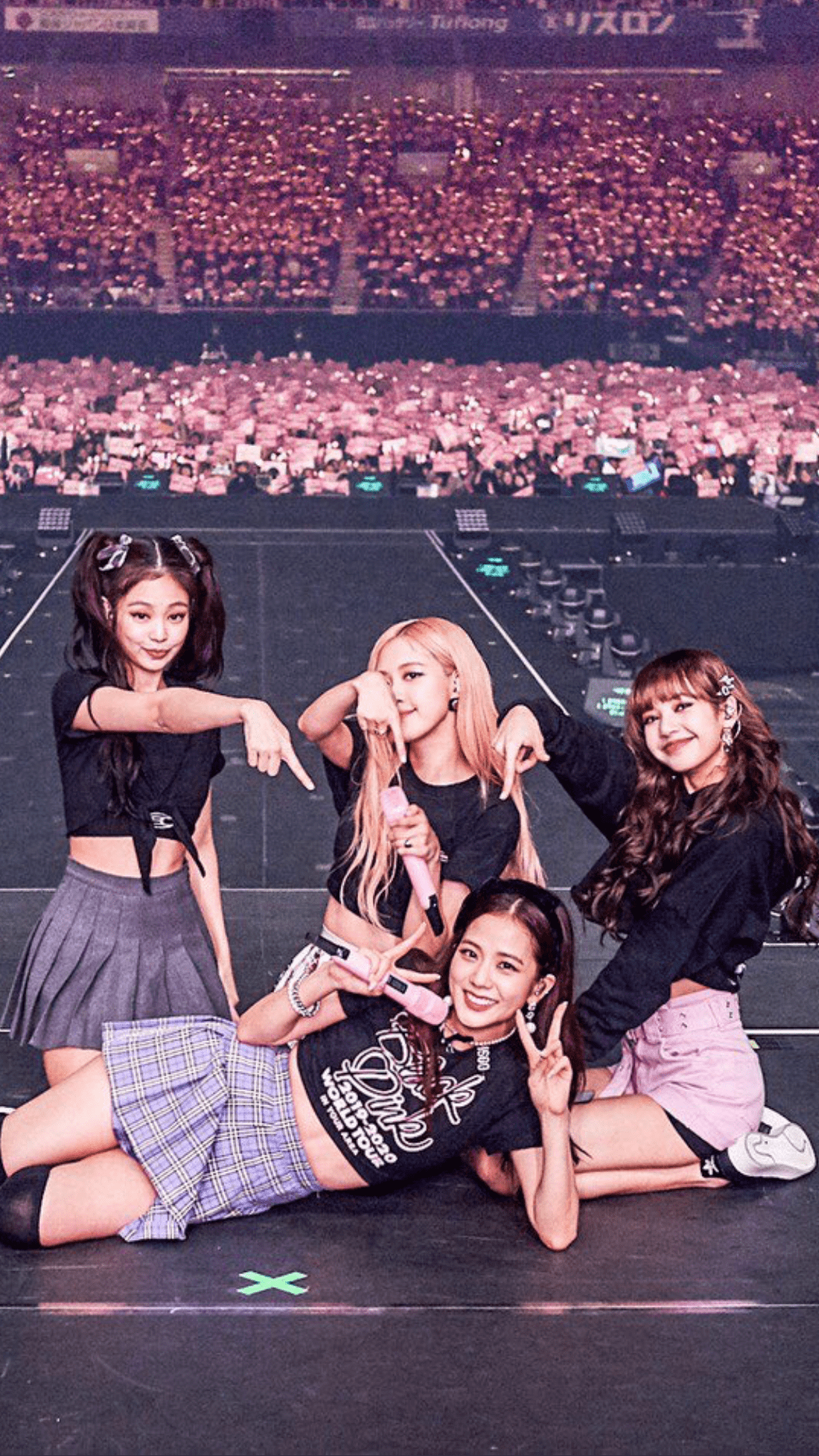 Stil și Energie Stelară - Blackpink în Concert Fundal