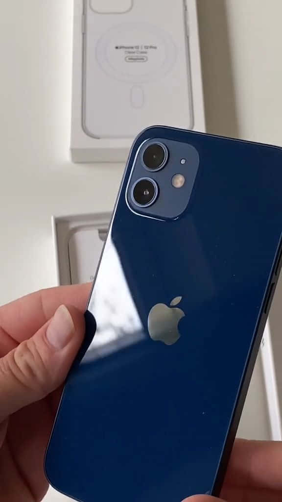 Stilatul și coloratul Apple iPhone 12 Fundal