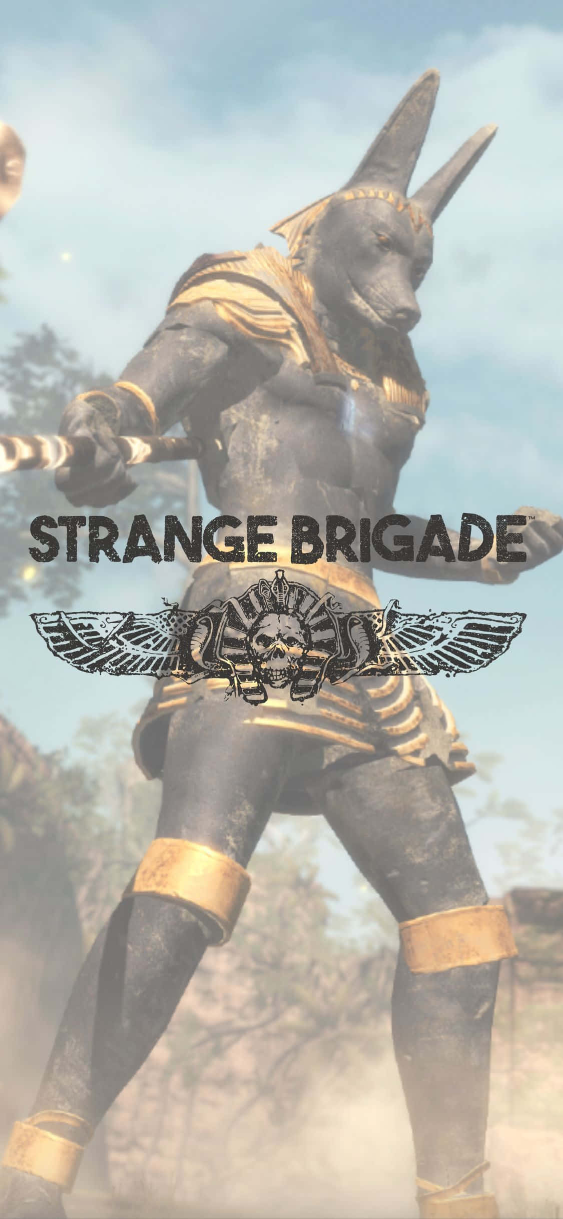 Stone Guardian iPhone X Strange Brigade Fundal