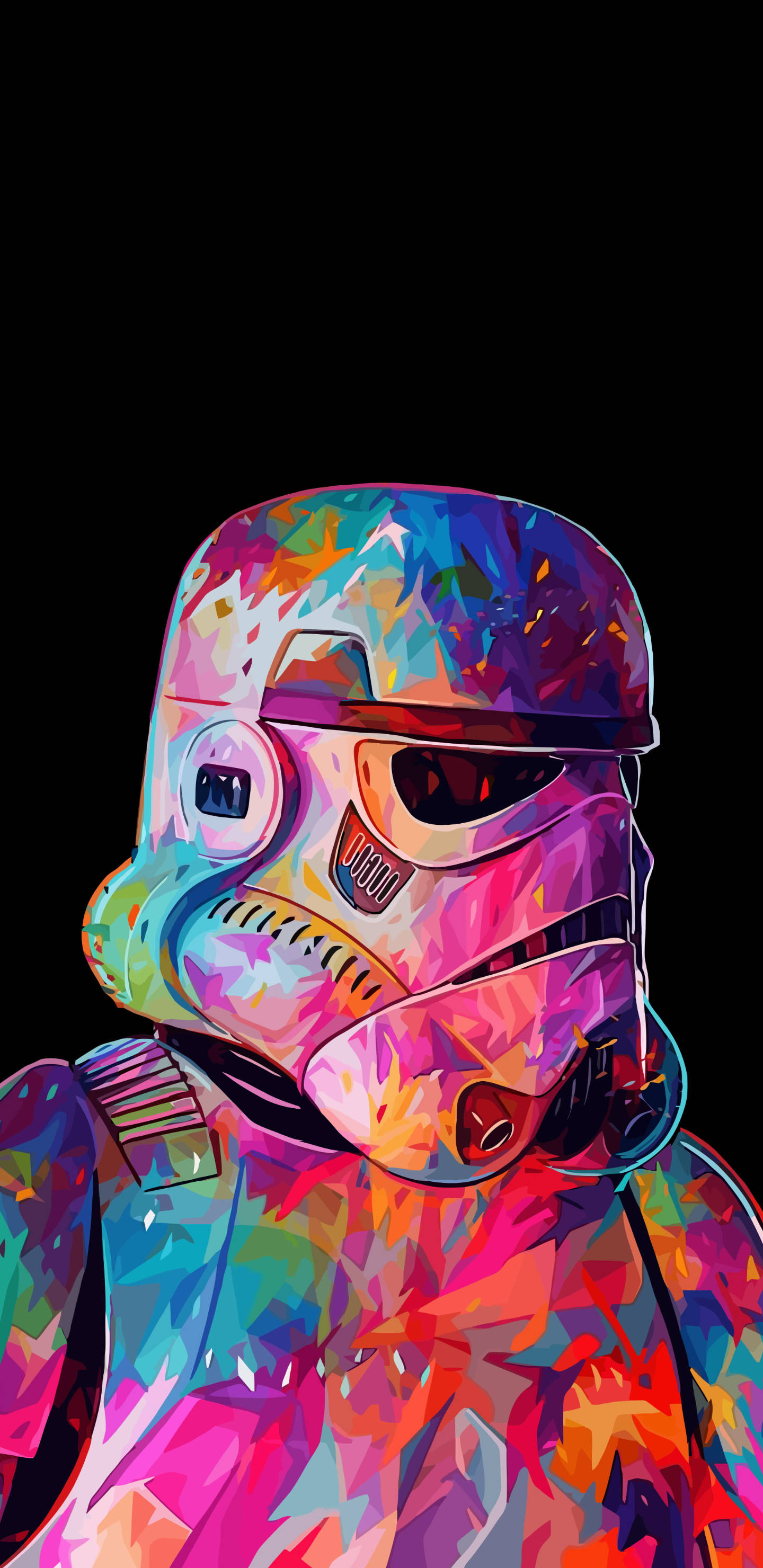 Stormtrooper colorat 2K Amoled Fundal