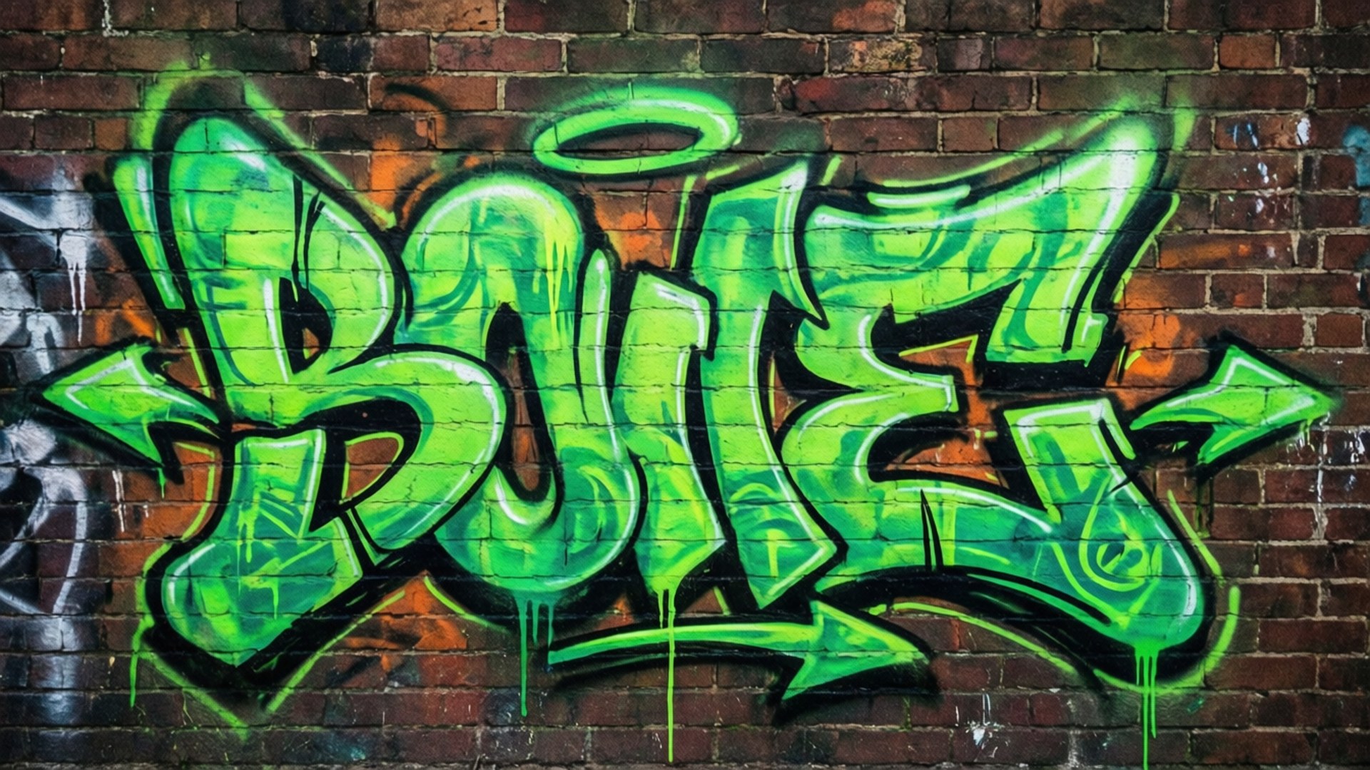 Strălucire Graffiti Fundal
