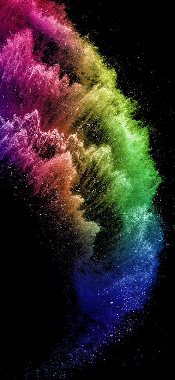 Strop de Vopsea Colorată Fundal OLED Pixel 3 Fundal