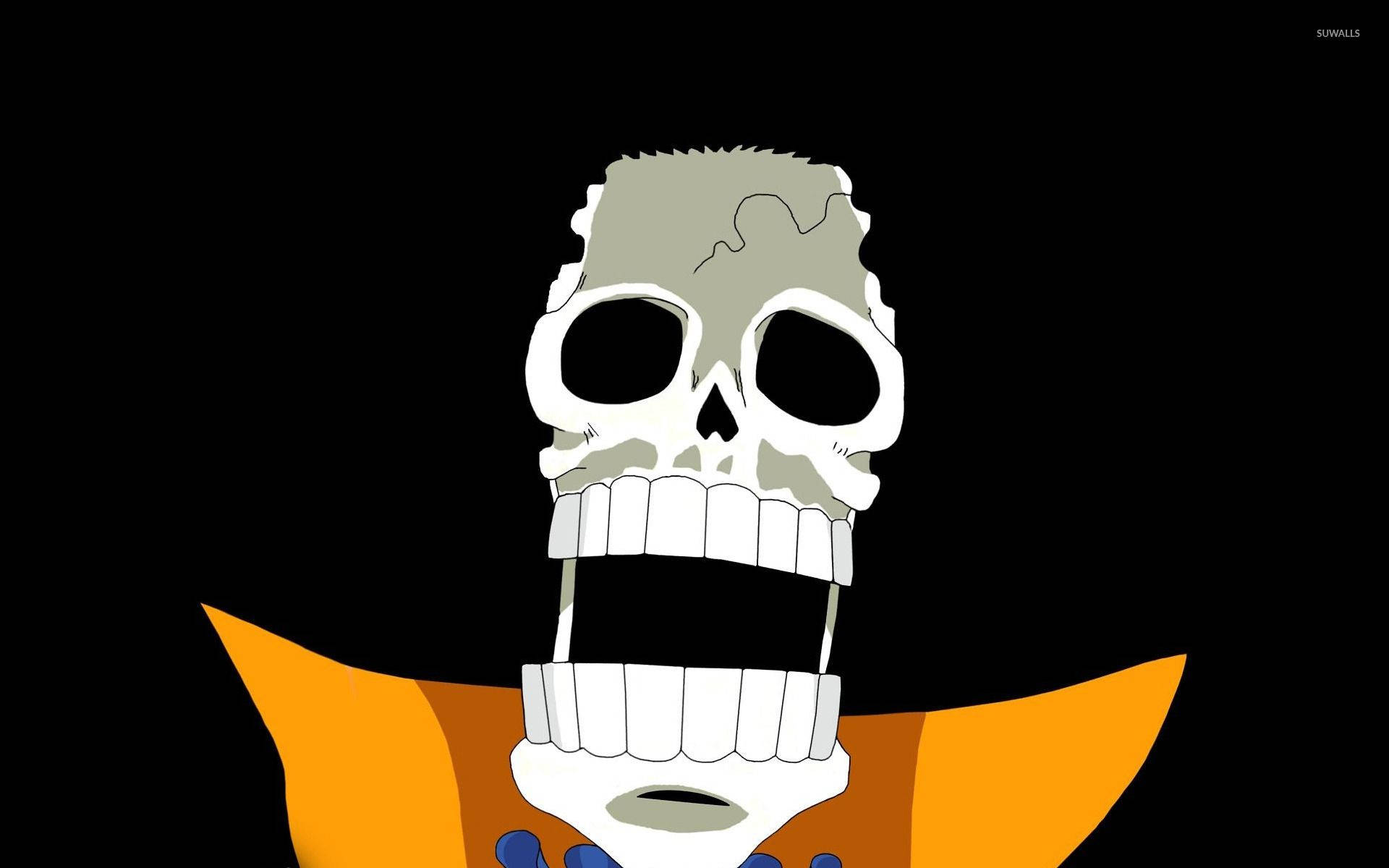 Sugerat „Brook din One Piece, pornind într-o nouă aventură!” Fundal