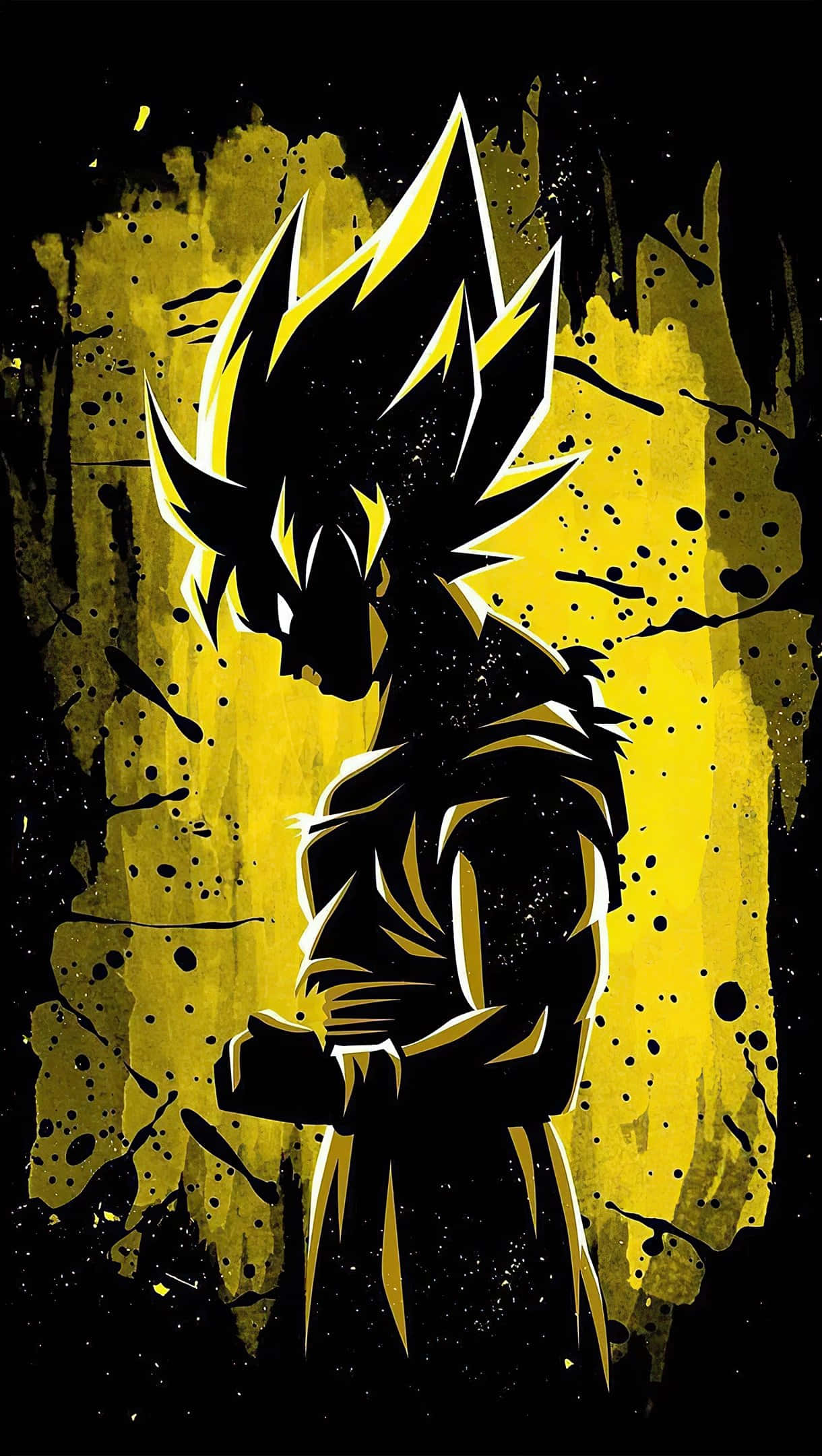 Super Saiyan Ascending - Un Tribut Minimalist Fundal