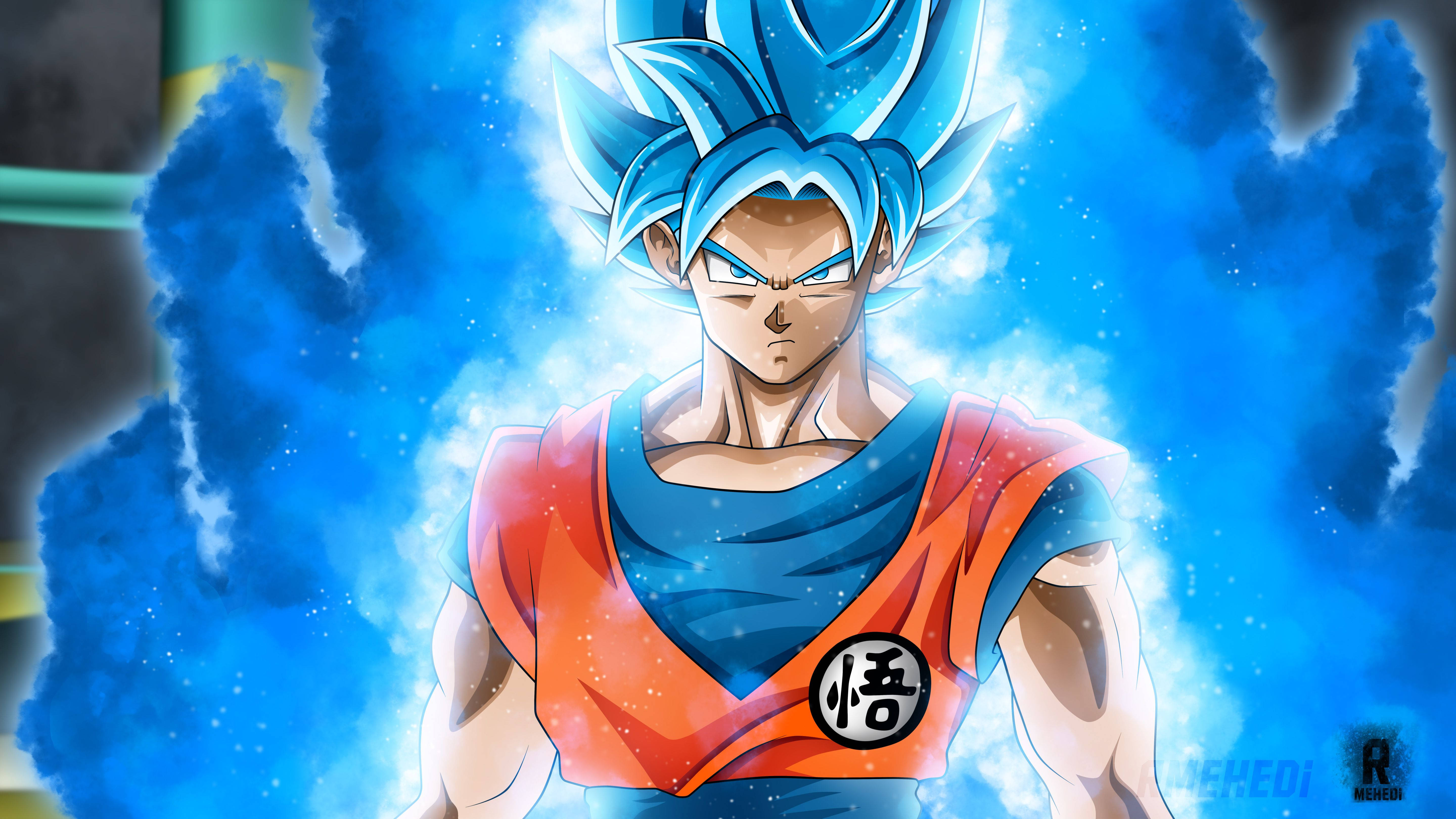 Super Saiyan Blue Goku își dezlănțuie puterea maximă Fundal