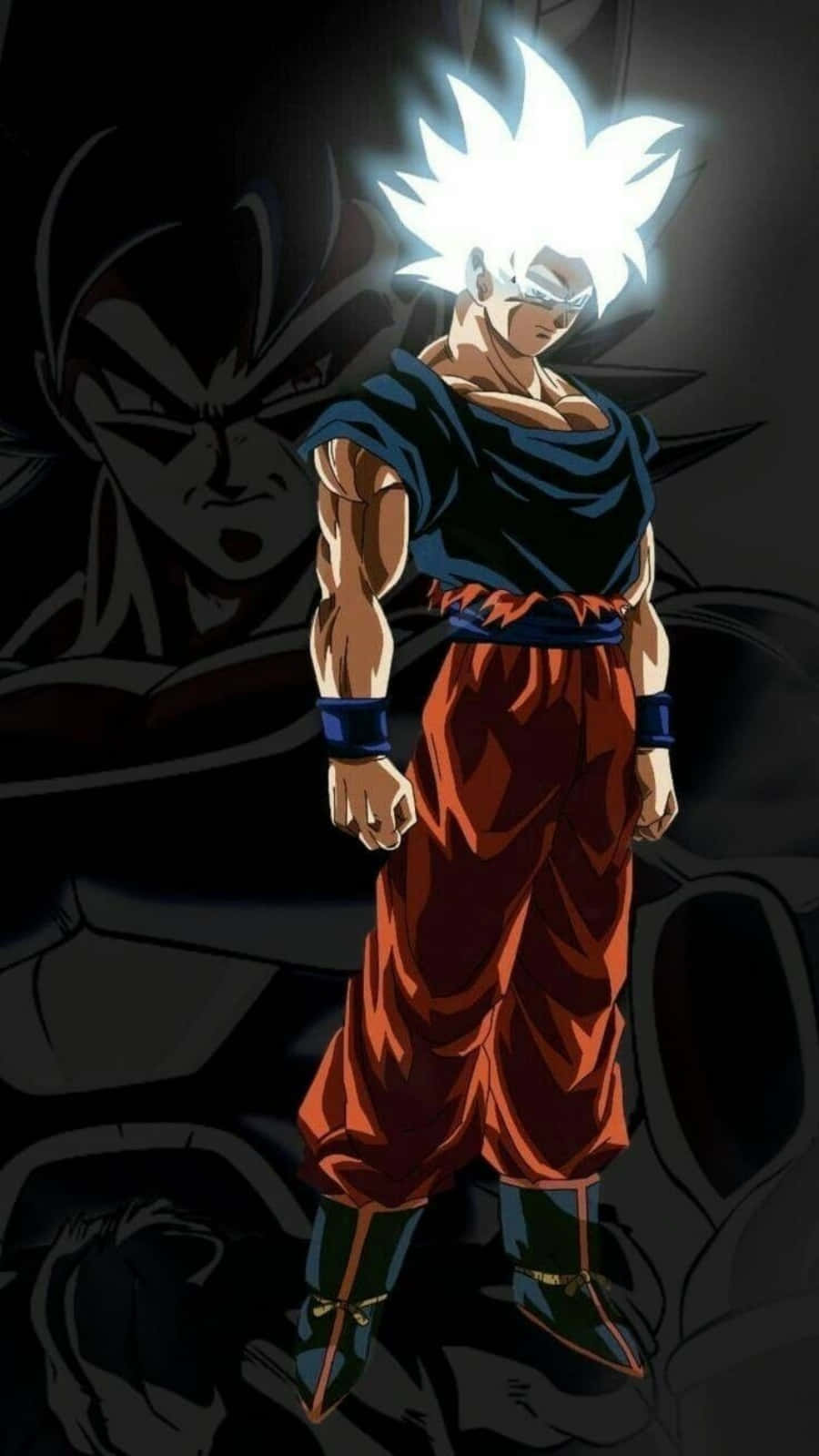 Super Saiyan Goku Erou Dragon Ball Super iPhone Fundal