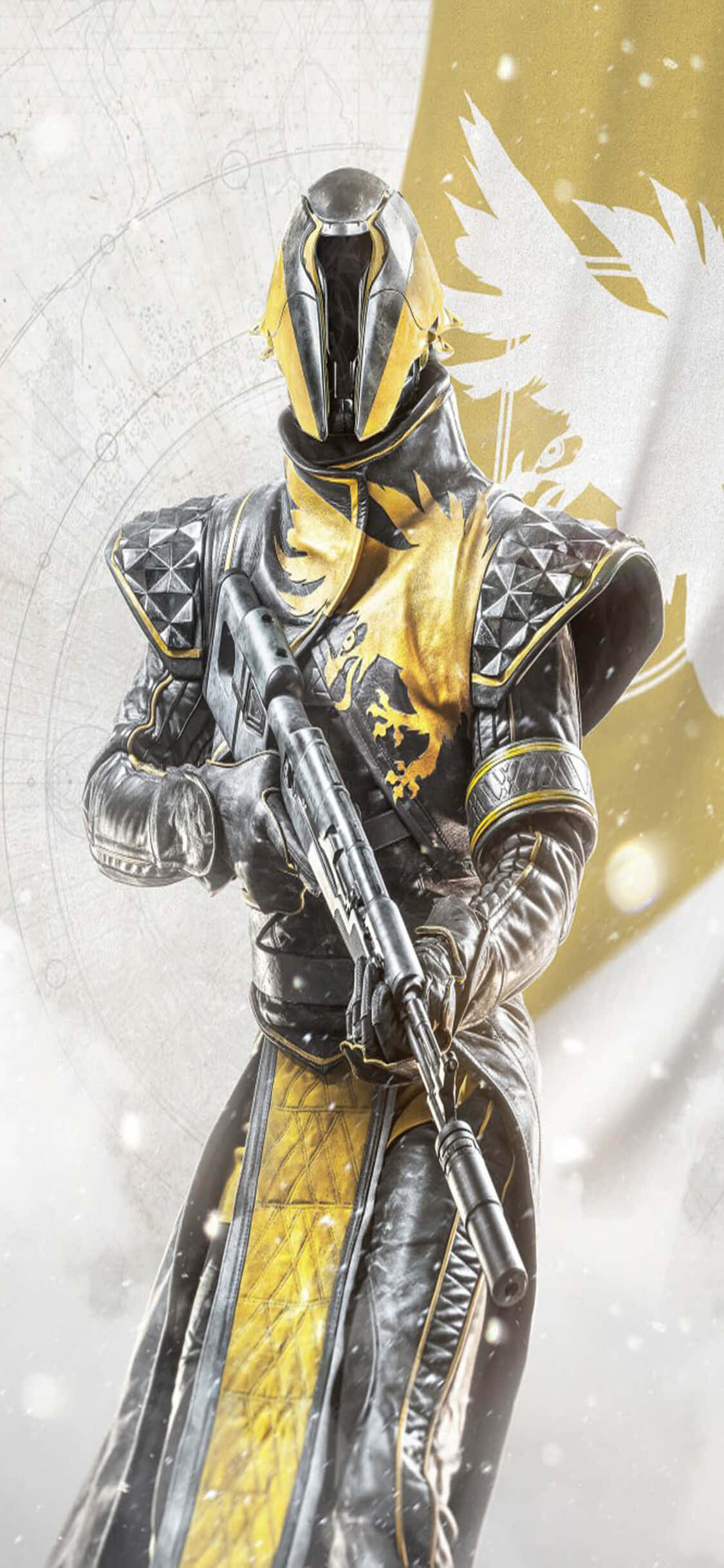Superchargează-ți aventura cu Destiny 2 iPhone Xs Fundal