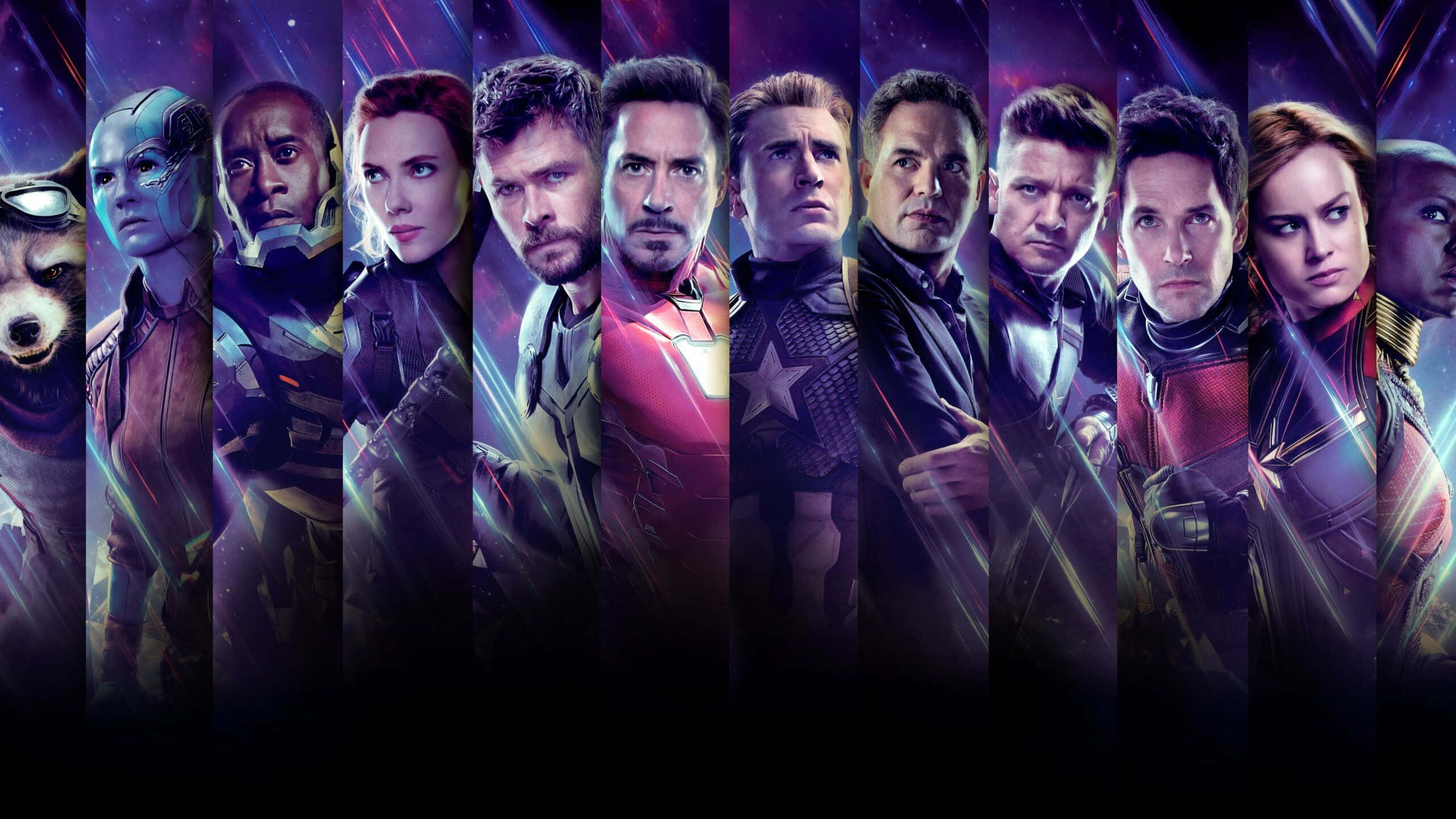 Superhero Power- Distribuția incredibilă a Universului Cinematografic Marvel Fundal