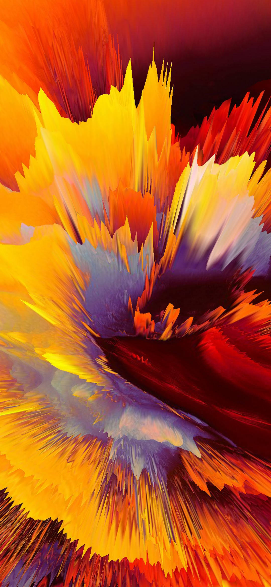 Supreme Blast In Yellow And Orange Fundal