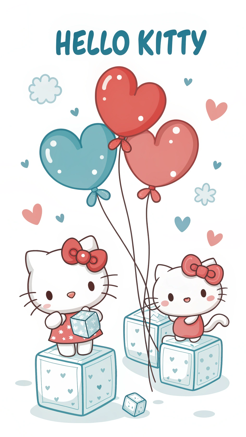 Surpriza de Valentine's a Hello Kitty Fundal