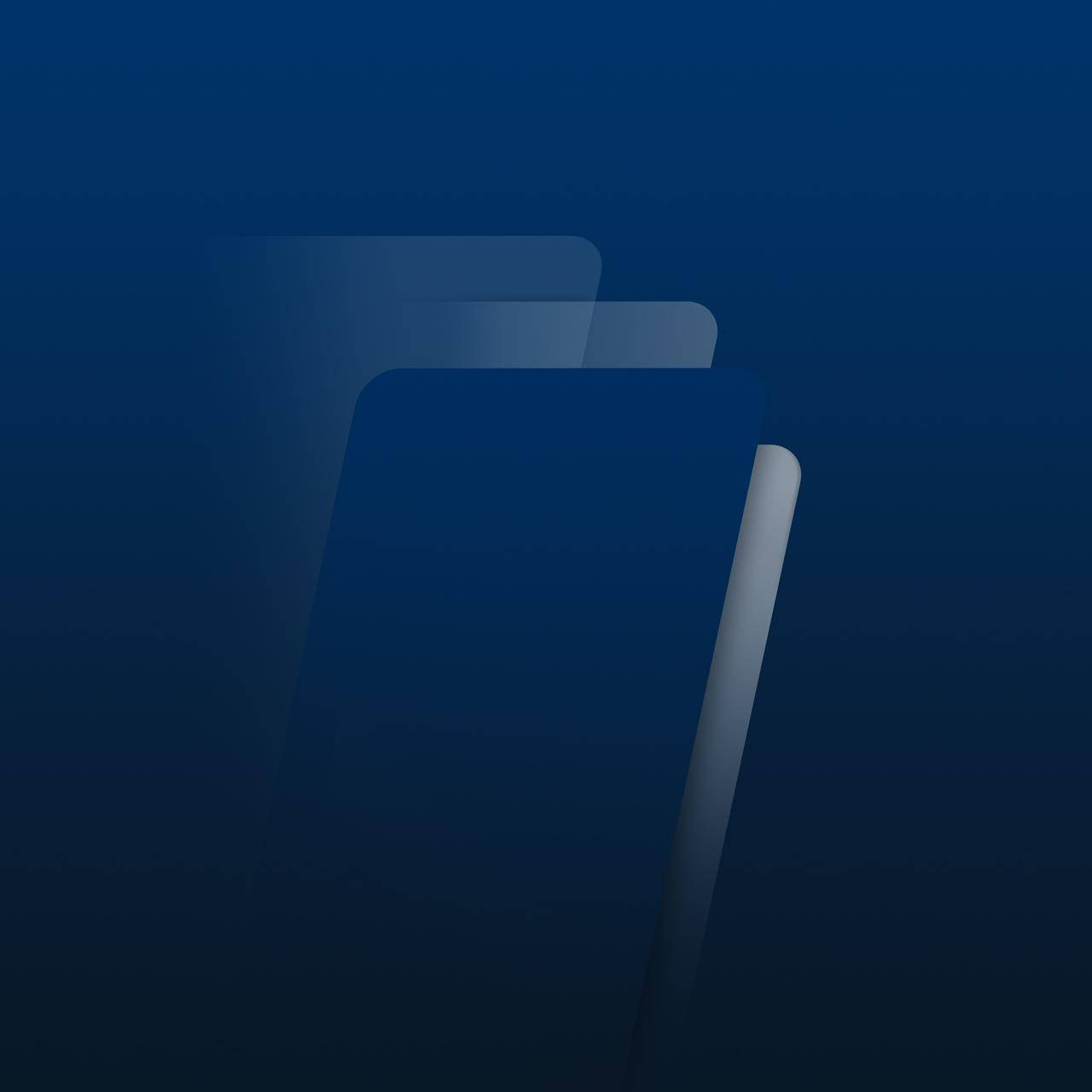 Tabletă Samsung Galaxy cu dreptunghi albastru Fundal