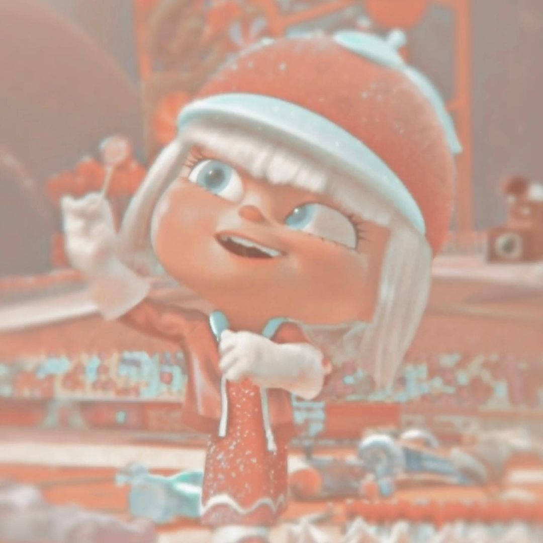 Taffyta Wreck It Ralph Preppy PFP saturată intens Fundal