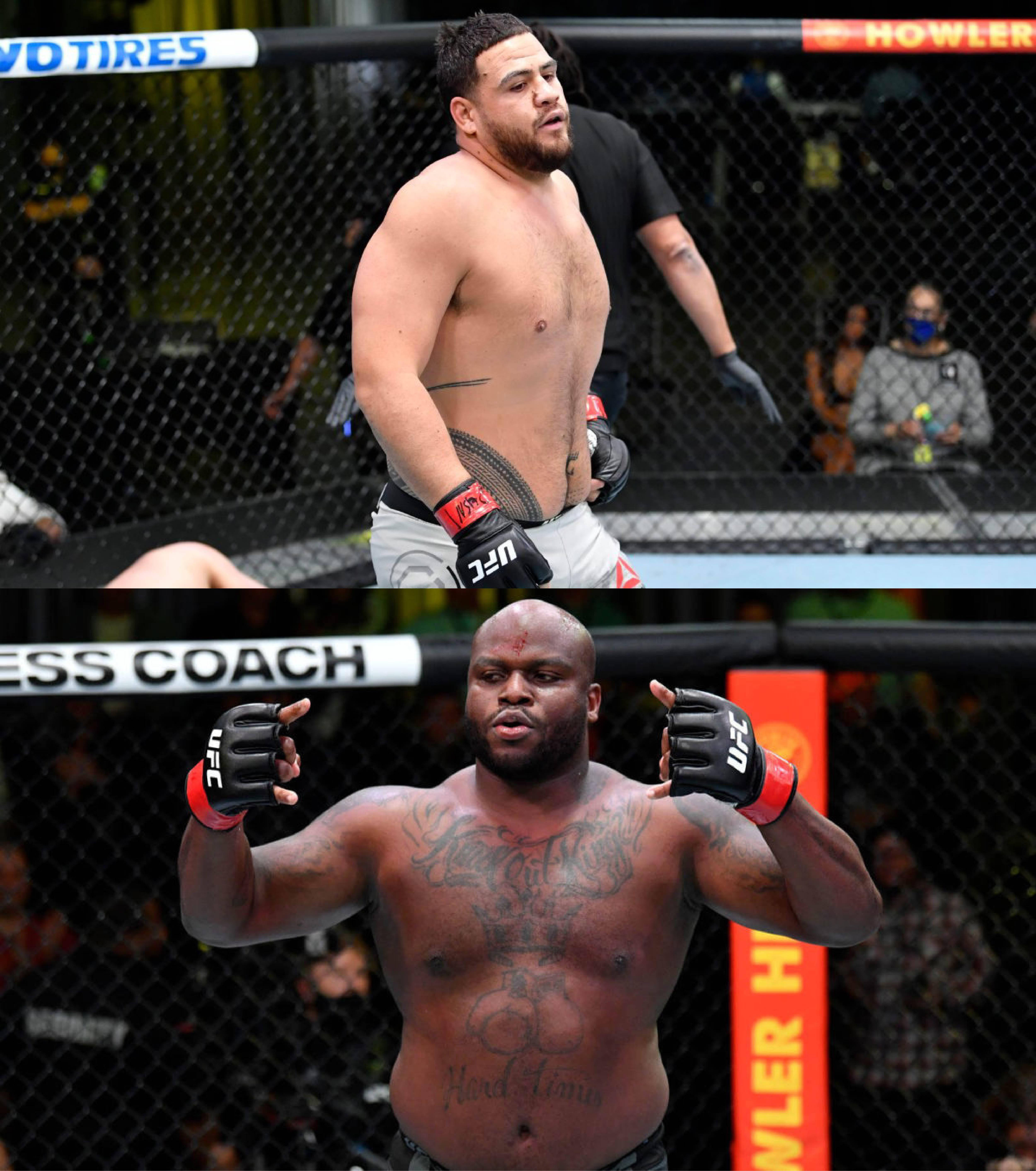 Tai Tuivasa și Derrick Lewis Fundal