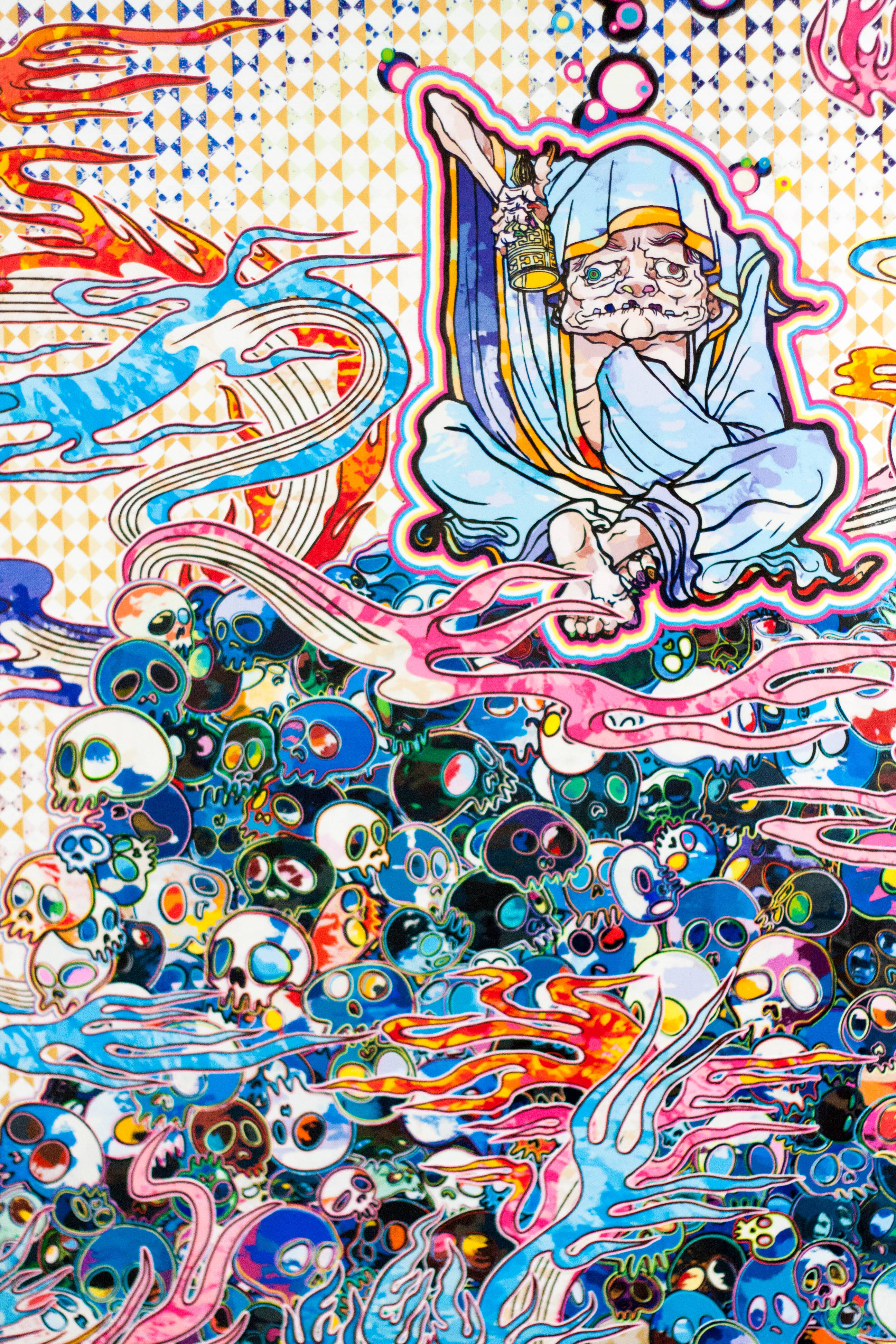 Takashi Murakami Pace 4K Fundal