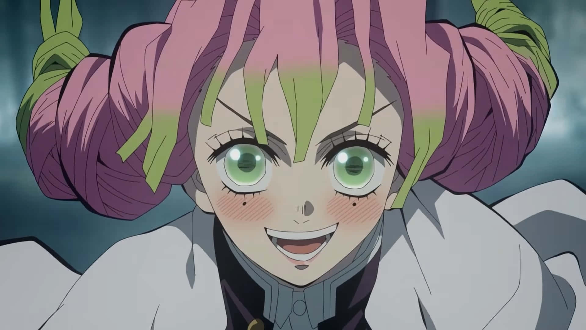 Tanjiro Kamado din Demon Slayer se luptă cu demonul puternic Fundal