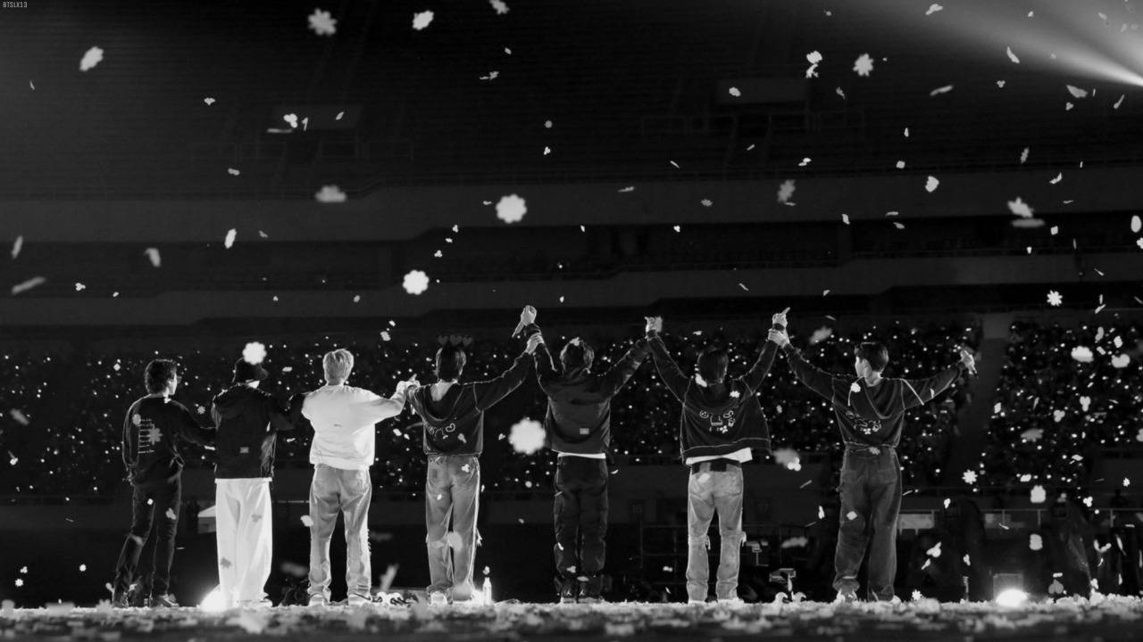 Tapet Desktop Concert BTS Fundal