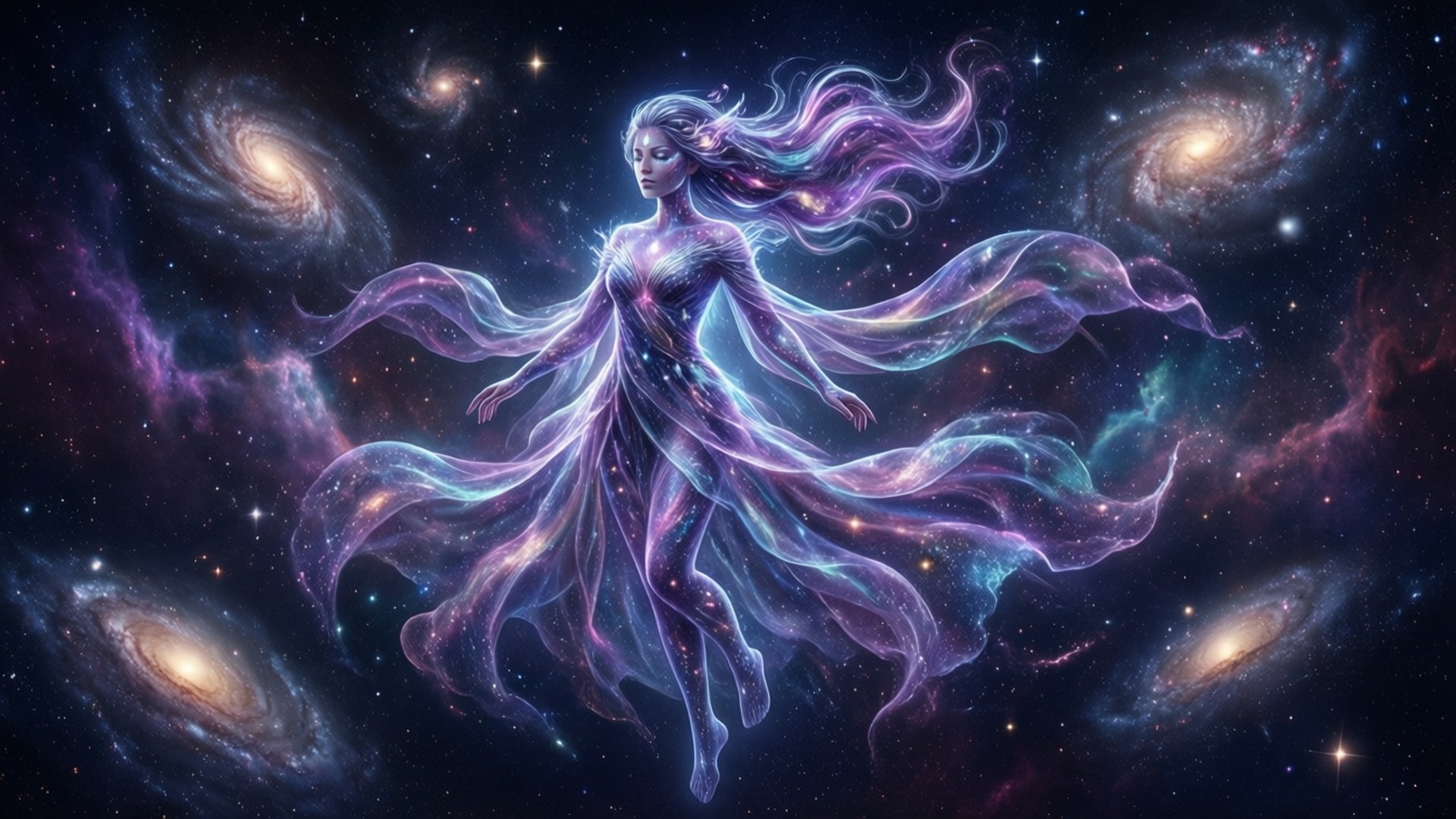 Tărâmul Cosmic al Astrei Fundal