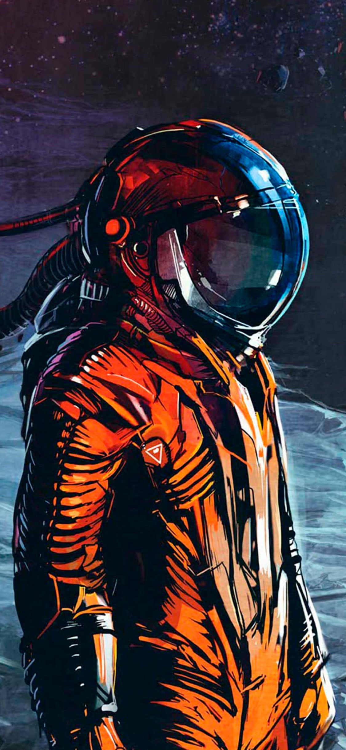 Te simți dintr-o altă lume? Descoperă iPhone-ul Astronaut! Fundal