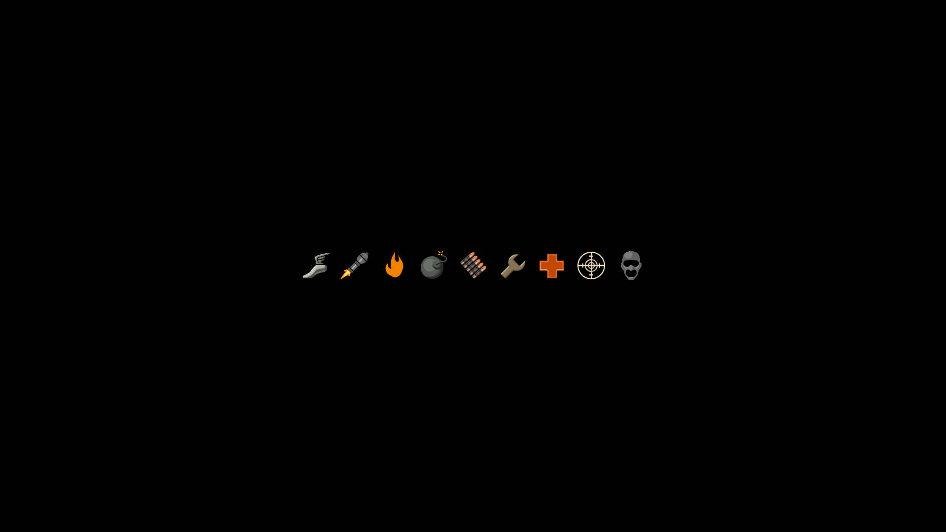 Team Fortress 2 Arme Minimalist Estetică Laptop Fundal