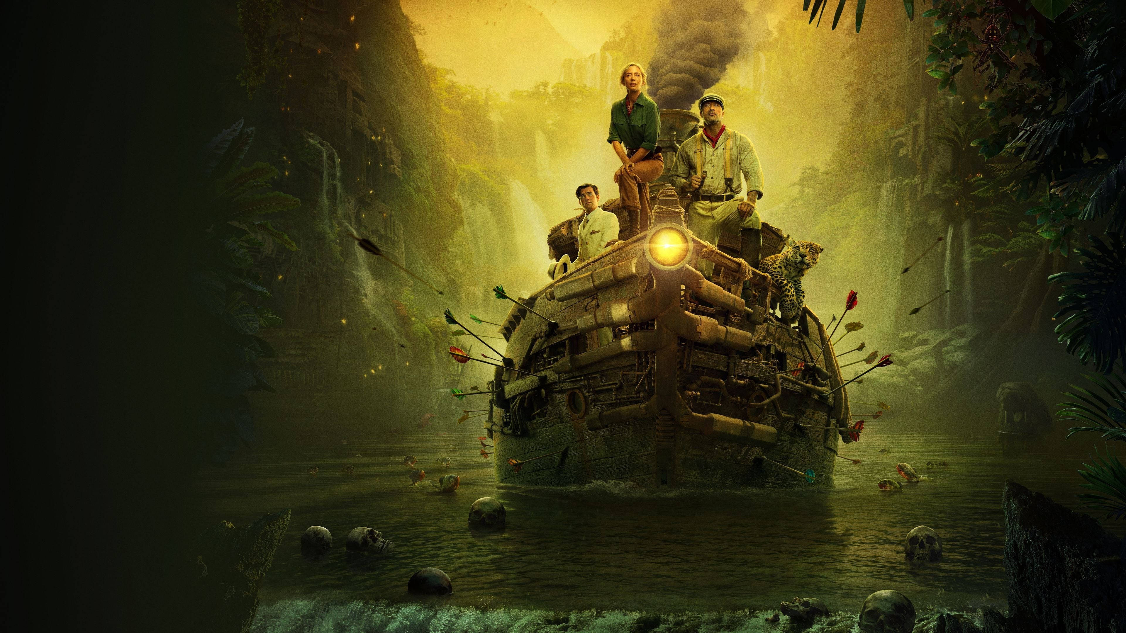 Teaser Riverboat Jungle Cruise 2021 Fundal