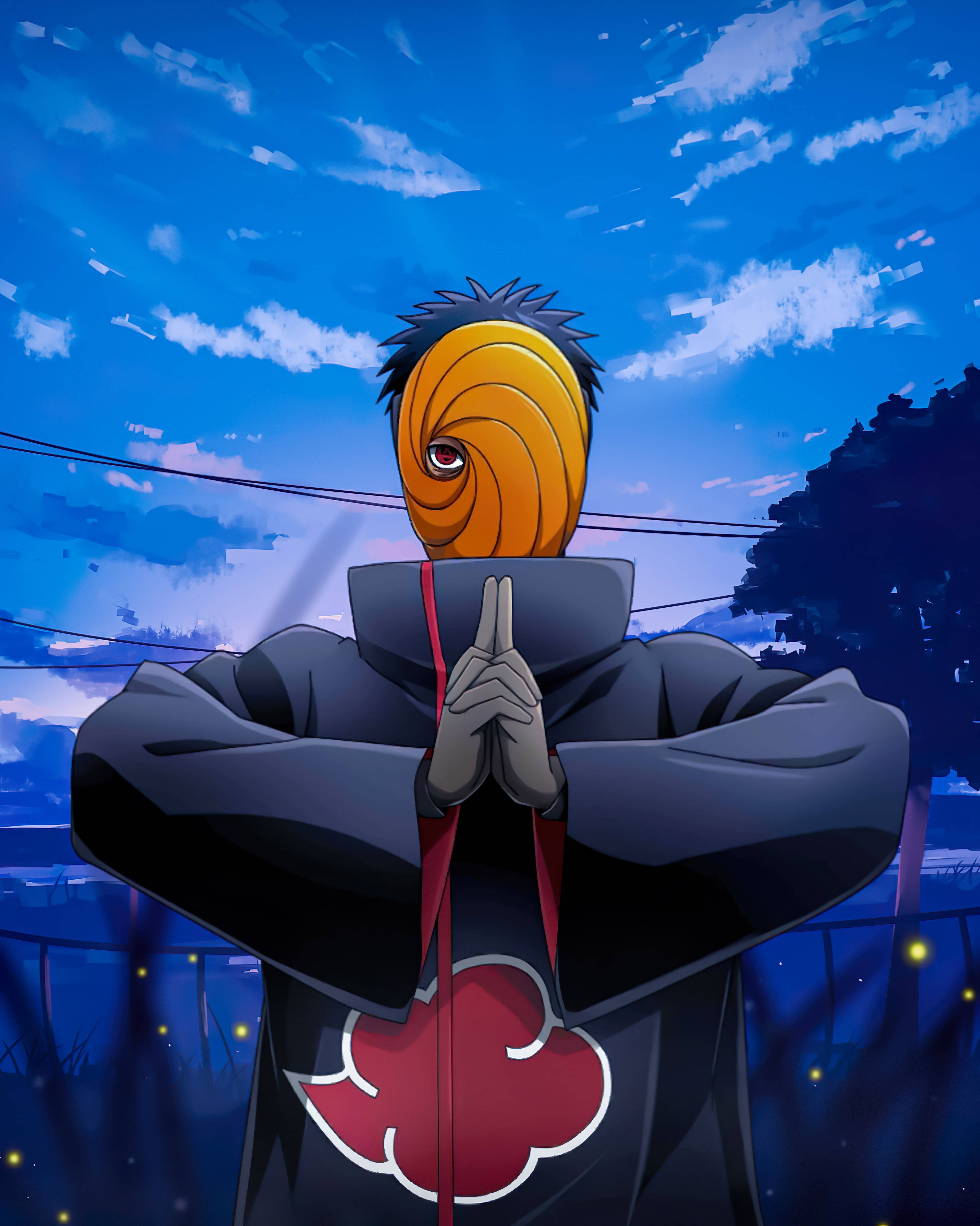 Tehnica lui Obito Uchiha 4K Fundal