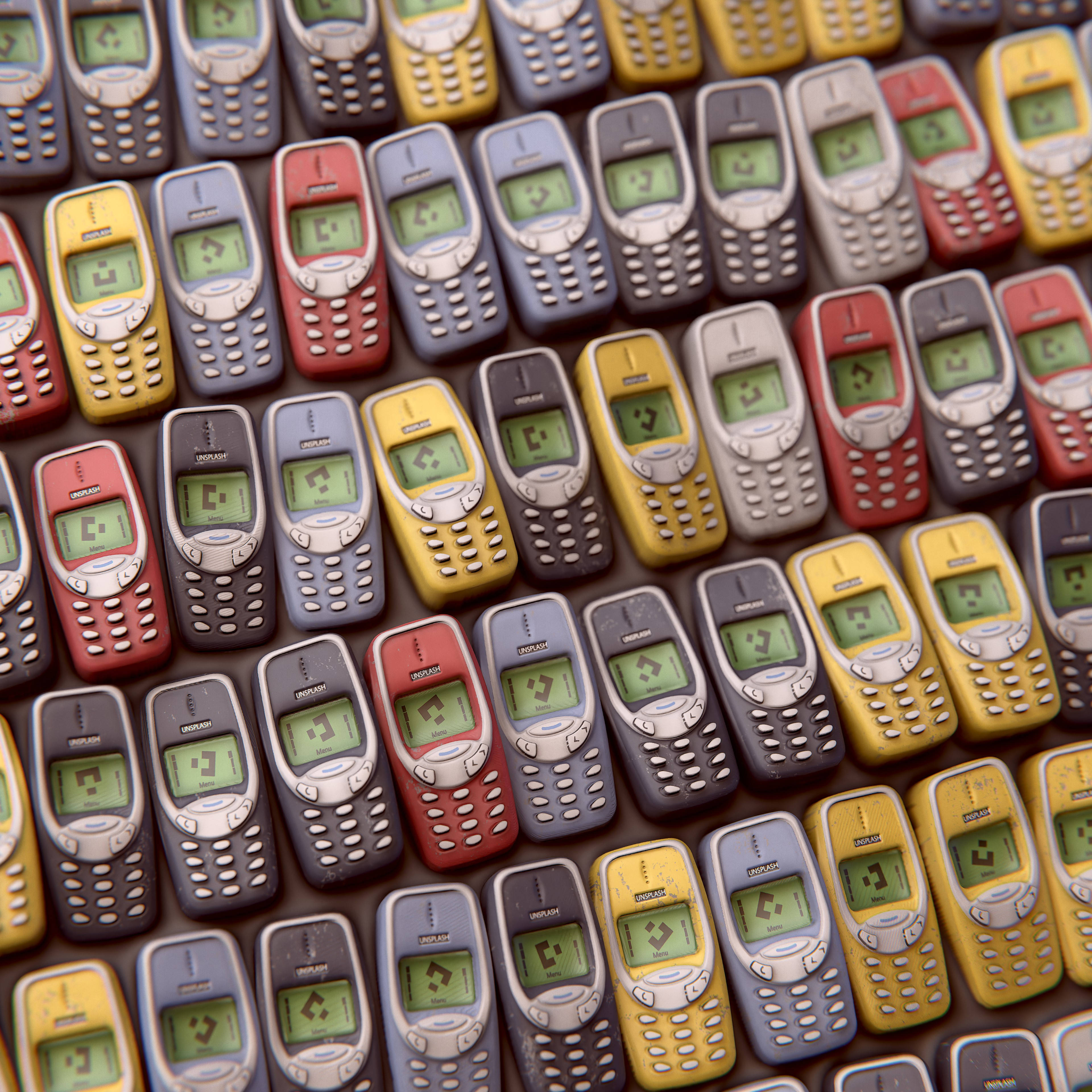 Telefoanele cu Tastatură Nokia 3310 Fundal