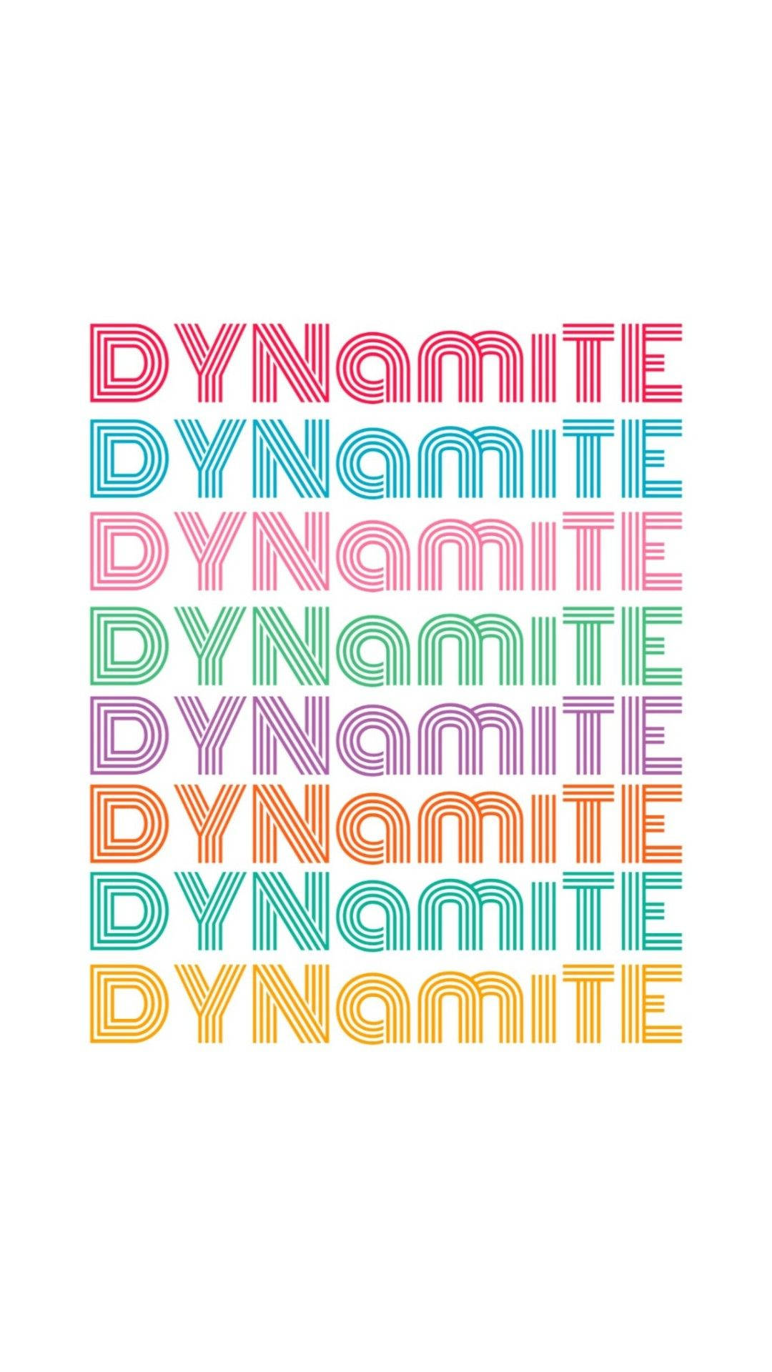 Telefon BTS Dynamite Alb Cool Fundal