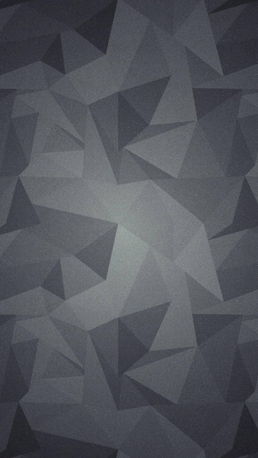 Telefon Gri cu Triunghiuri Abstracte Fundal