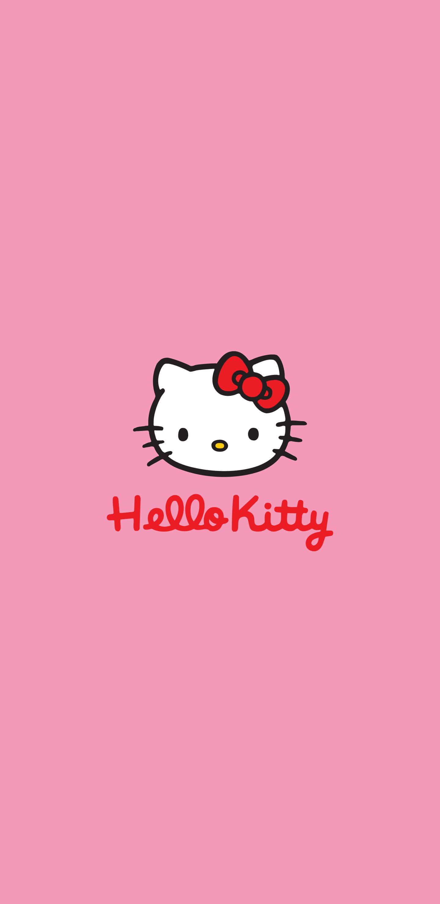 Telefon Hello Kitty Sanrio Fundal