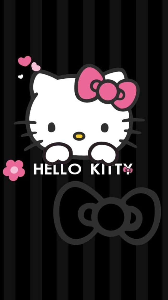 Telefon Hello Kitty Sanrio Fundal