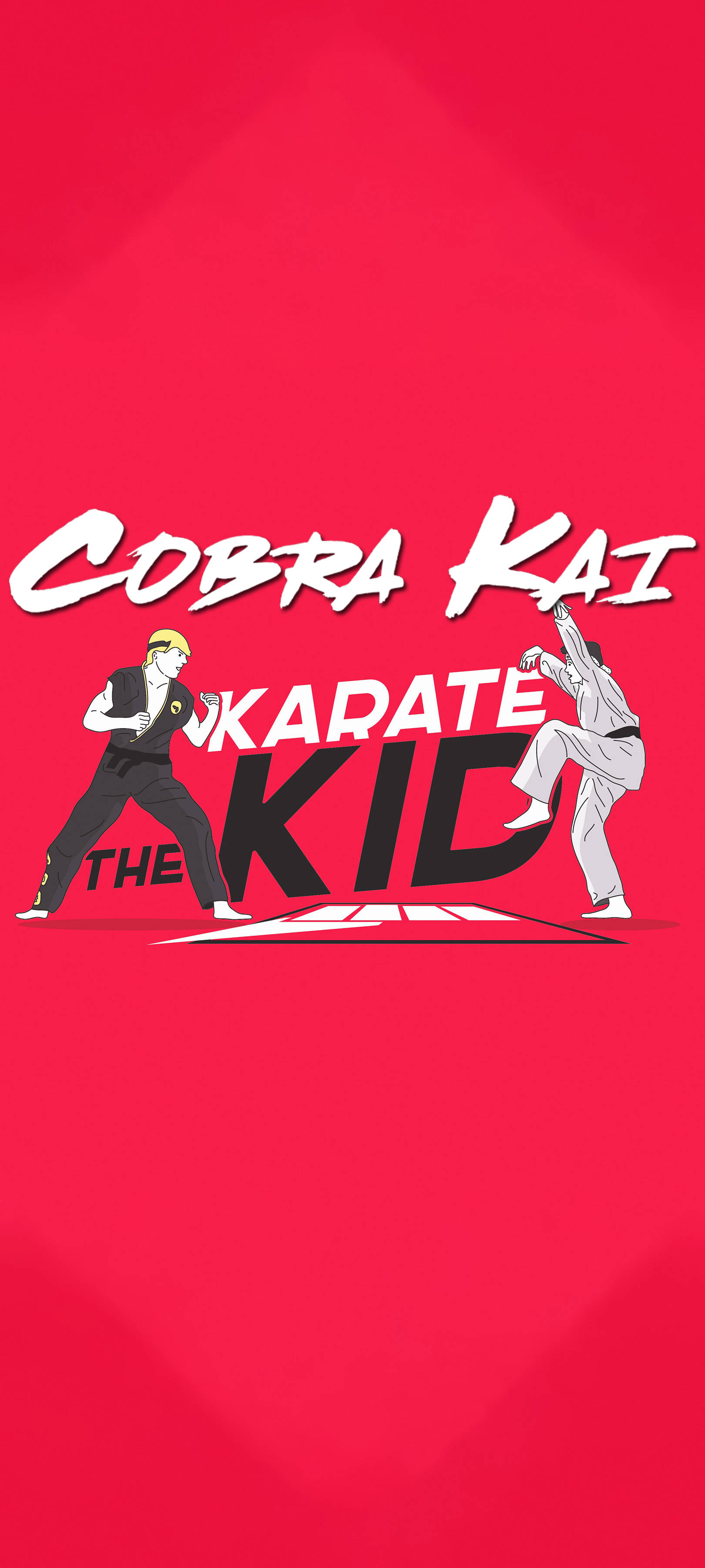 Telefon Karate Kid și Cobra Kai Fundal