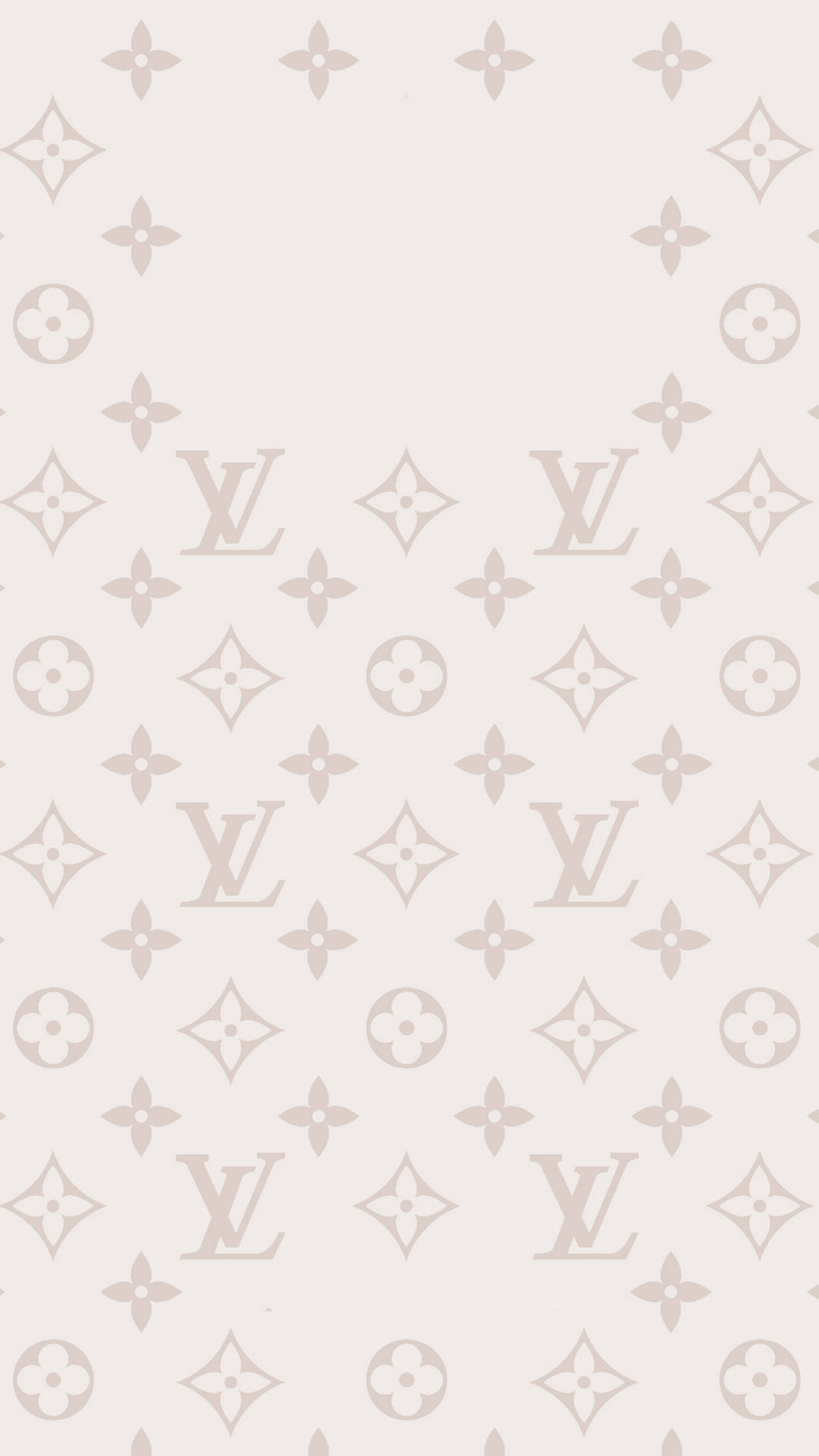 Telefon Louis Vuitton Estetic Bej Fundal
