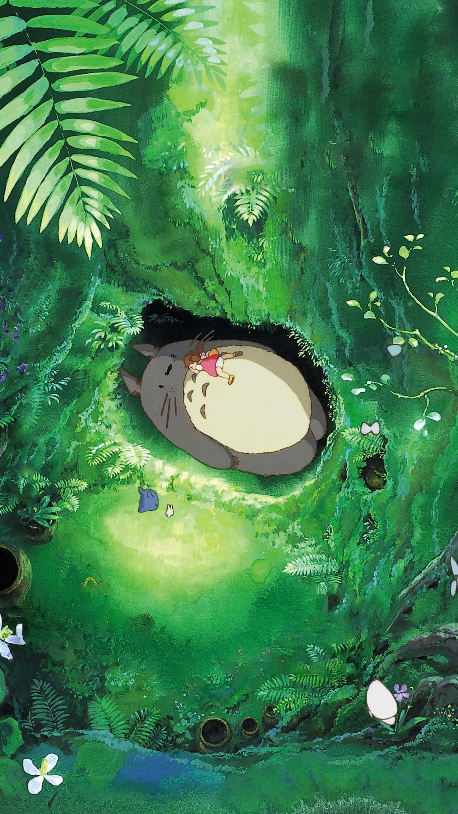 Telefon My Neighbor Totoro Studio Ghibli Fundal