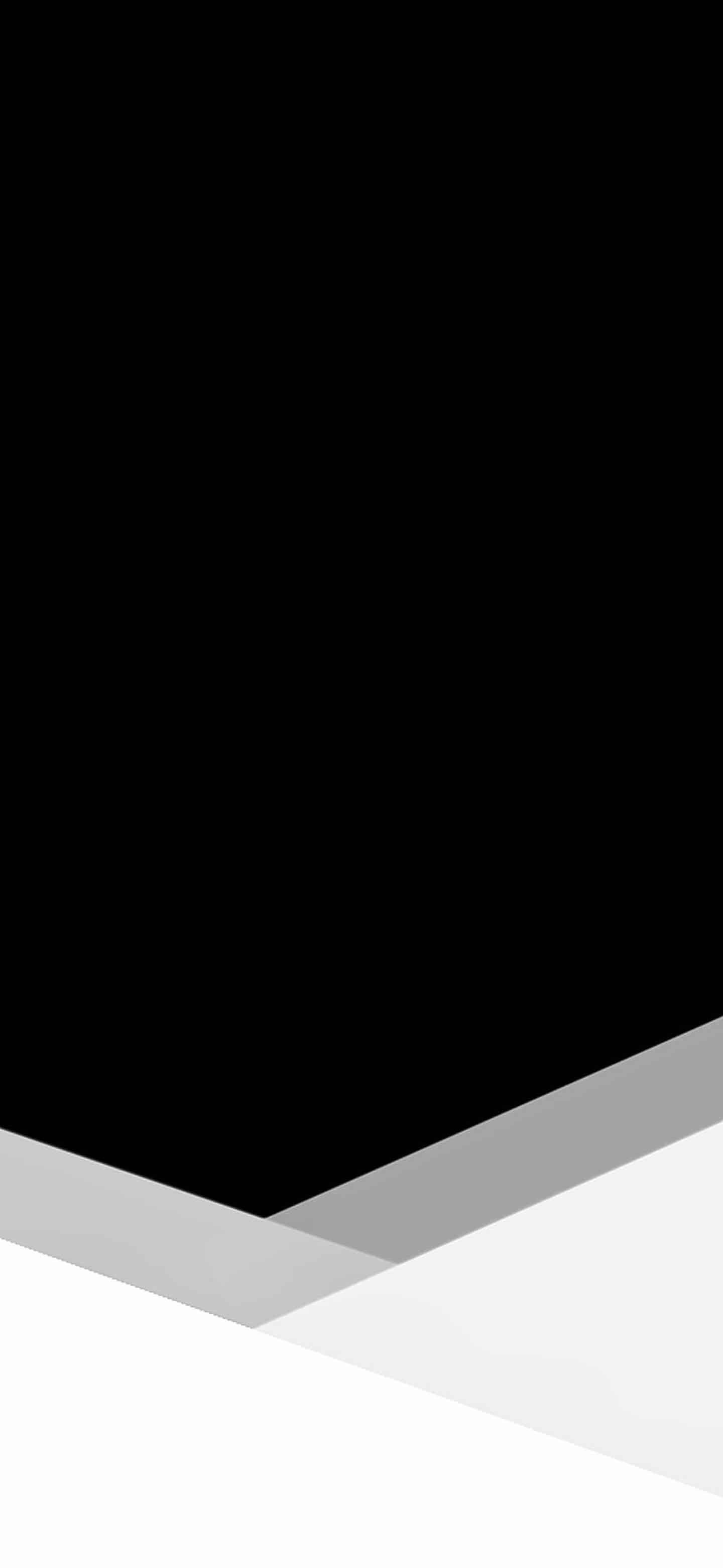 Telefon negru minimalist cu straturi abstracte Fundal
