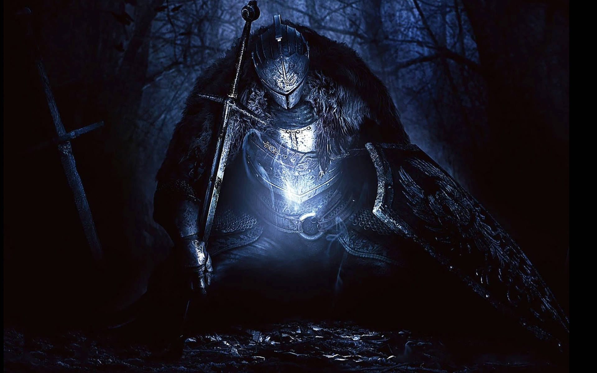 Temă Întunecată Dark Souls 2 Fundal