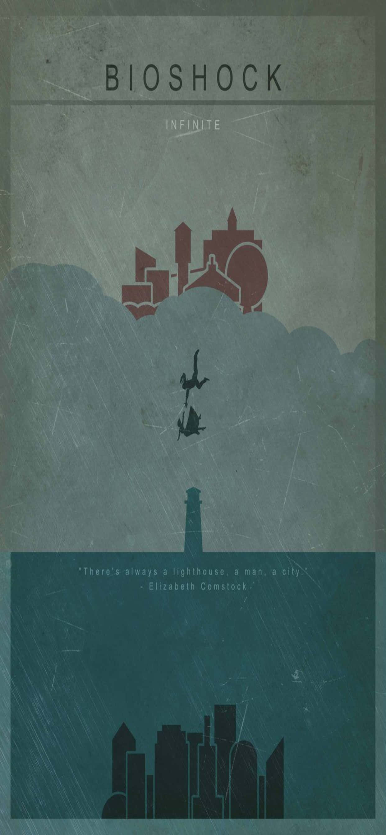 Fundal Temă Rustic iPhone Xs Max Bioshock Infinite Fundal