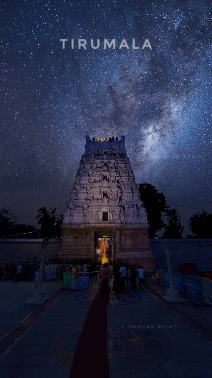 Templul Galactic Tirupati Balaji Fundal