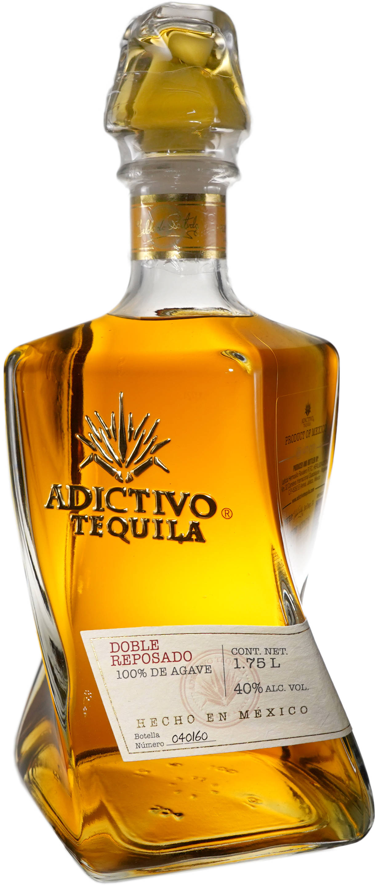 Tequila Reposado Adictivo Galbenă Fundal