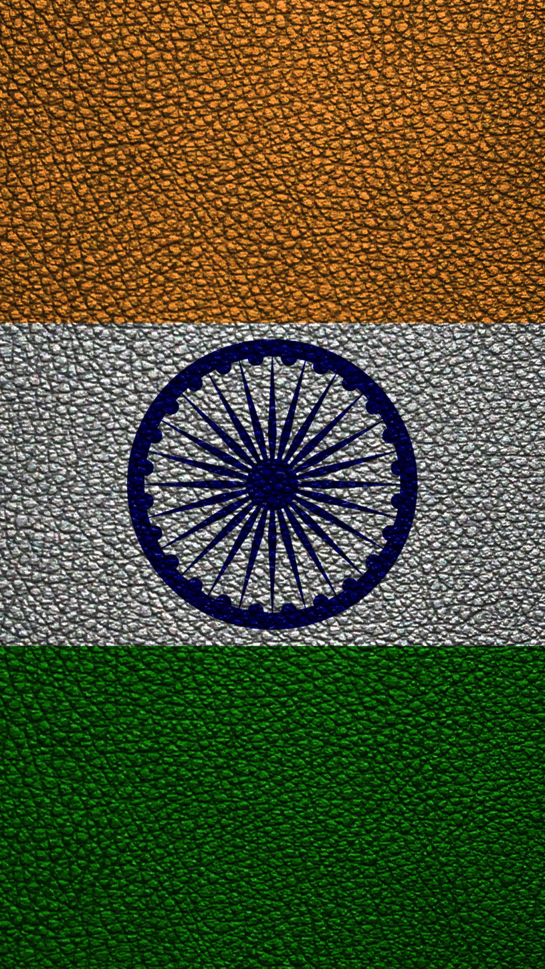 Textură Piele Drapel Indian Mobil — GIF mobil Fundal