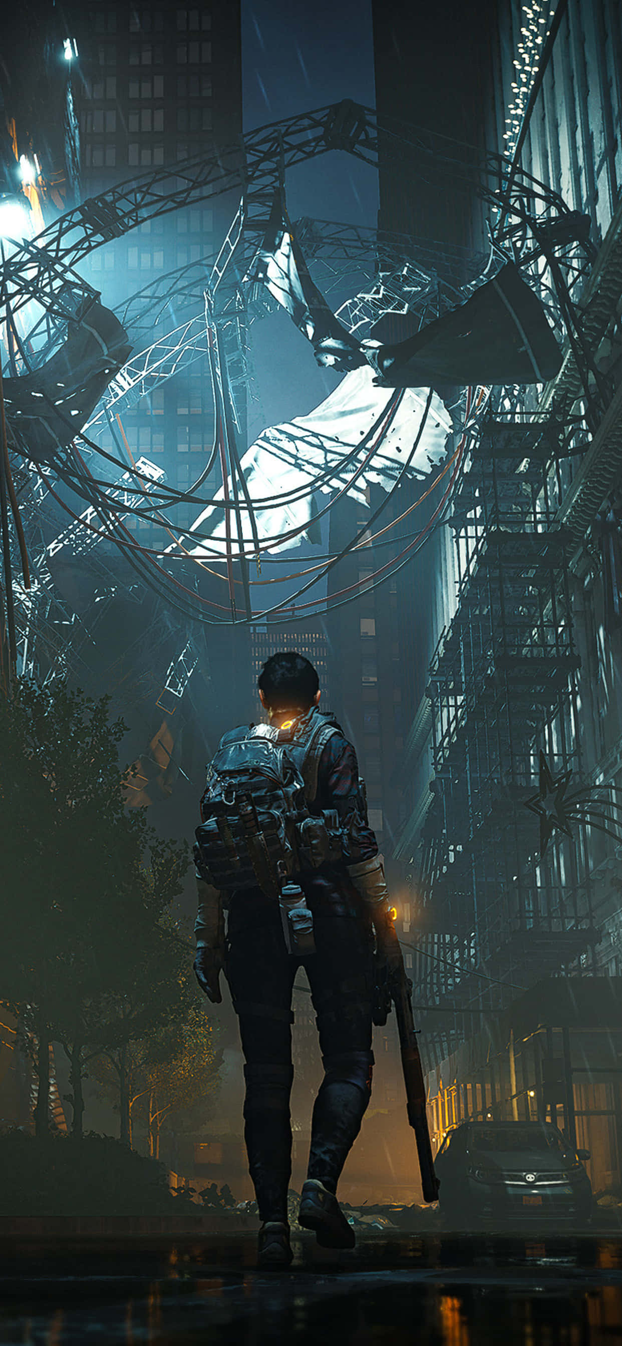 the division - capturi de ecran Fundal