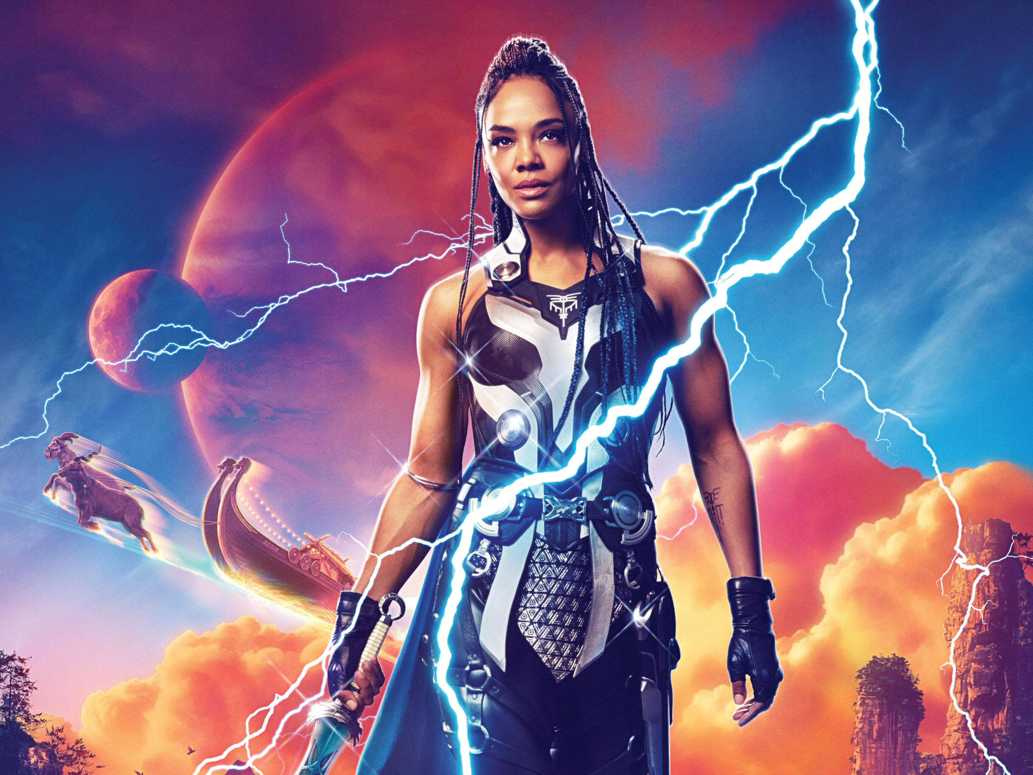 Thor: Dragoste și Tunet Brunnhilde Valkyrie Fundal