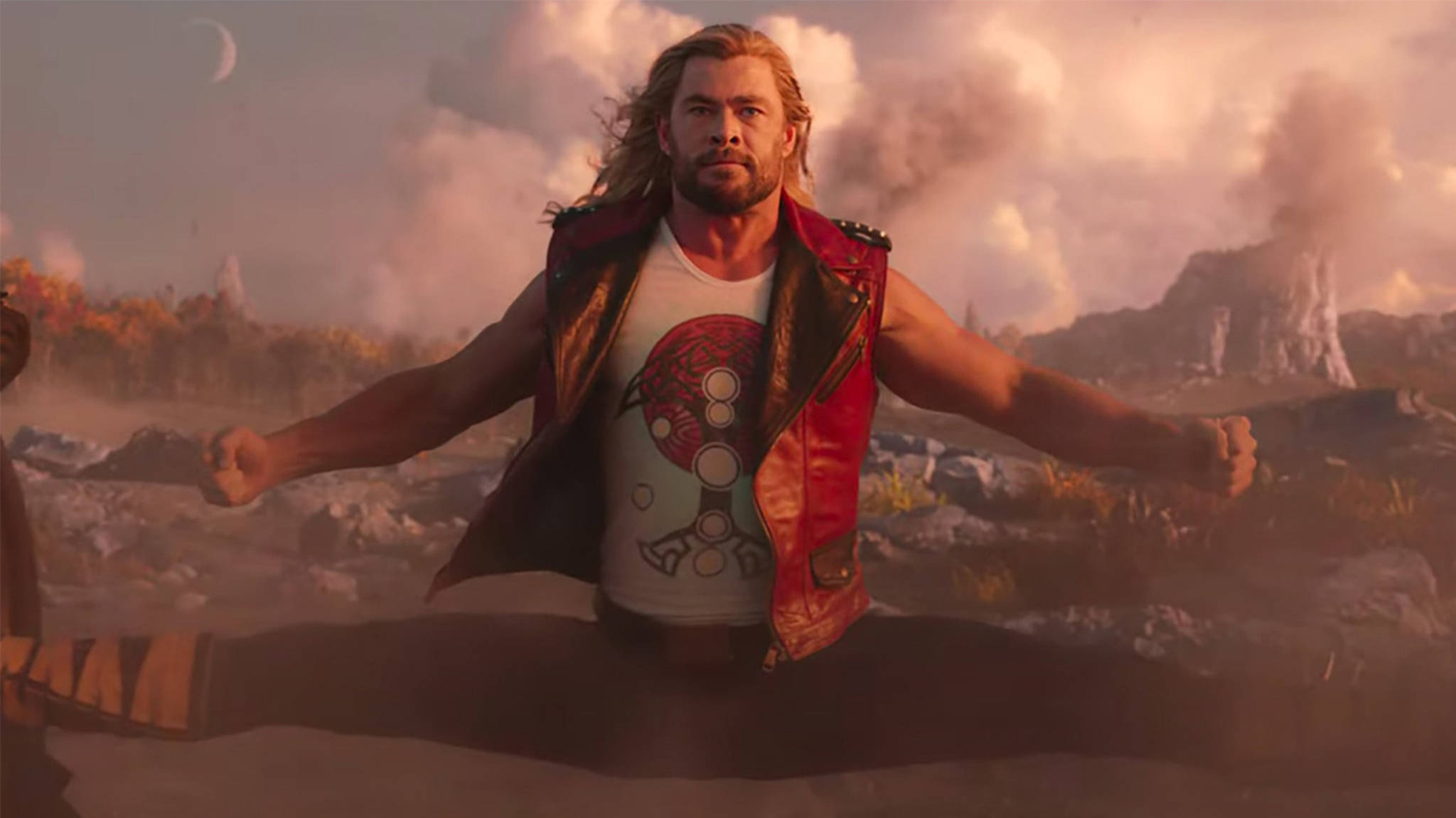 Thor: Dragoste și Tunete - Scindare Epică Fundal