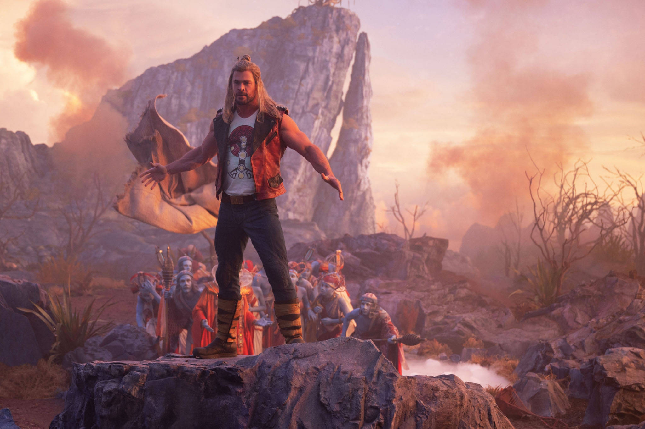 Thor Love And Thunder Demi Zeu Fundal