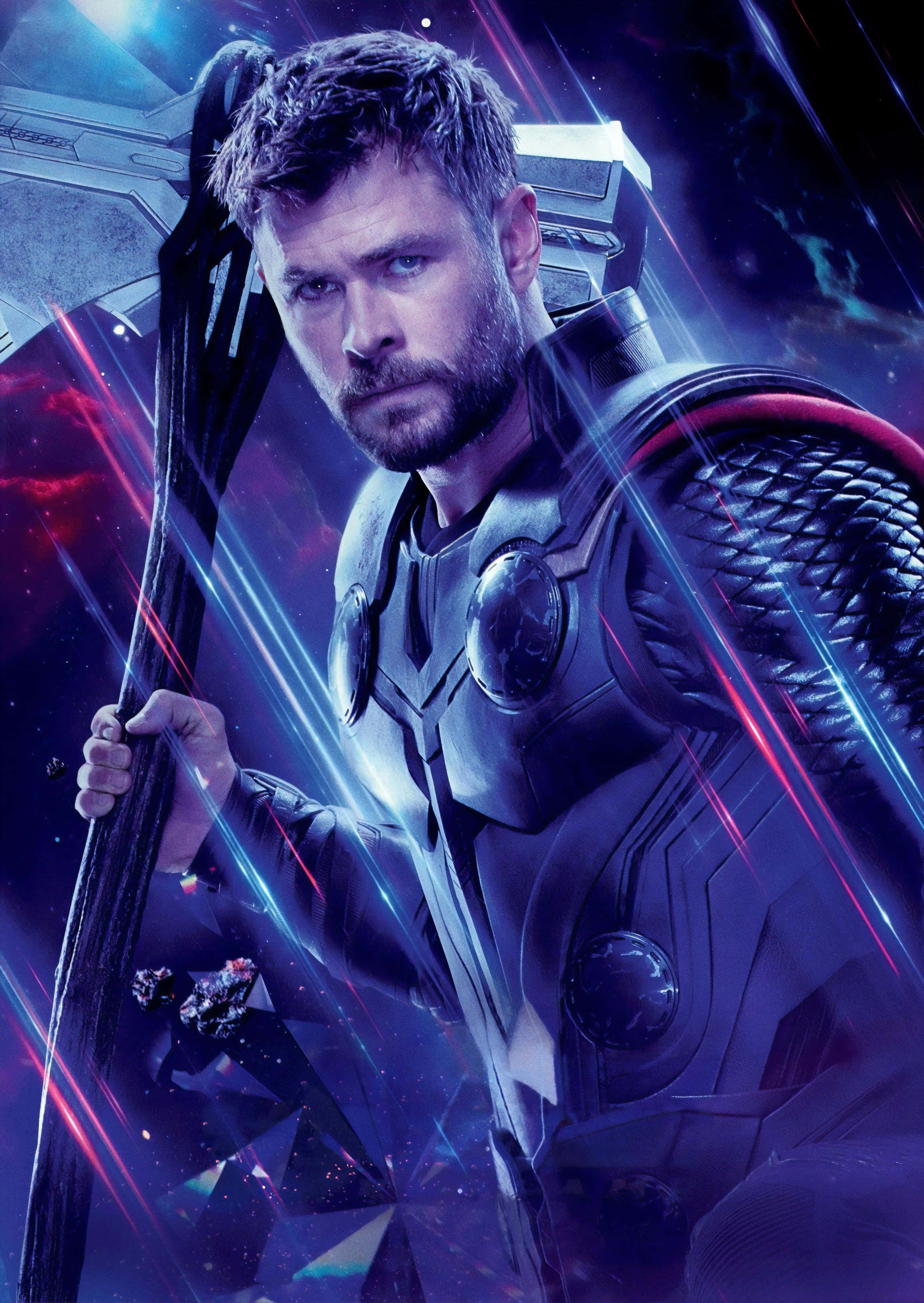 Thor strikes down with Mjölnir Fundal