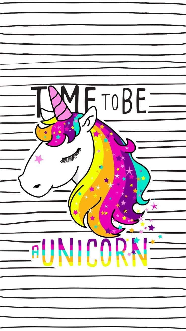 timpul sa fii unicorn Fundal
